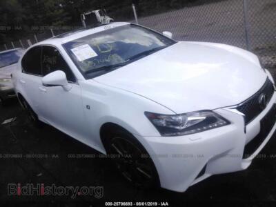 2015 Lexus GS 350, white — VIN JTHCE1BL3FA002600, IAAI
