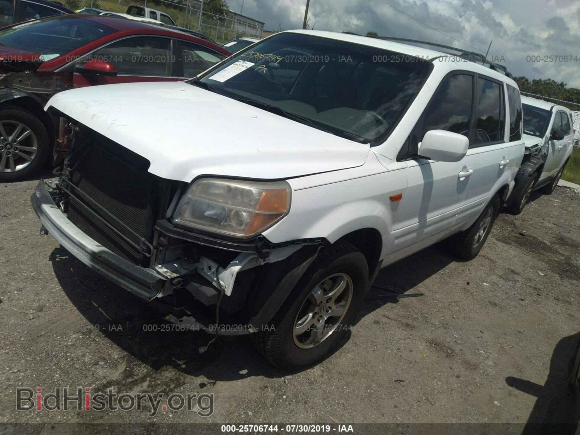2006 HONDA PILOT - VIN: 5FNYF284X6B019721 - Photo 2