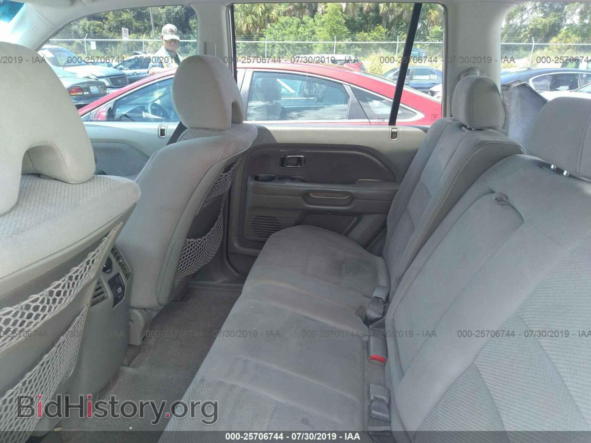 2006 HONDA PILOT - VIN: 5FNYF284X6B019721 - Photo 8
