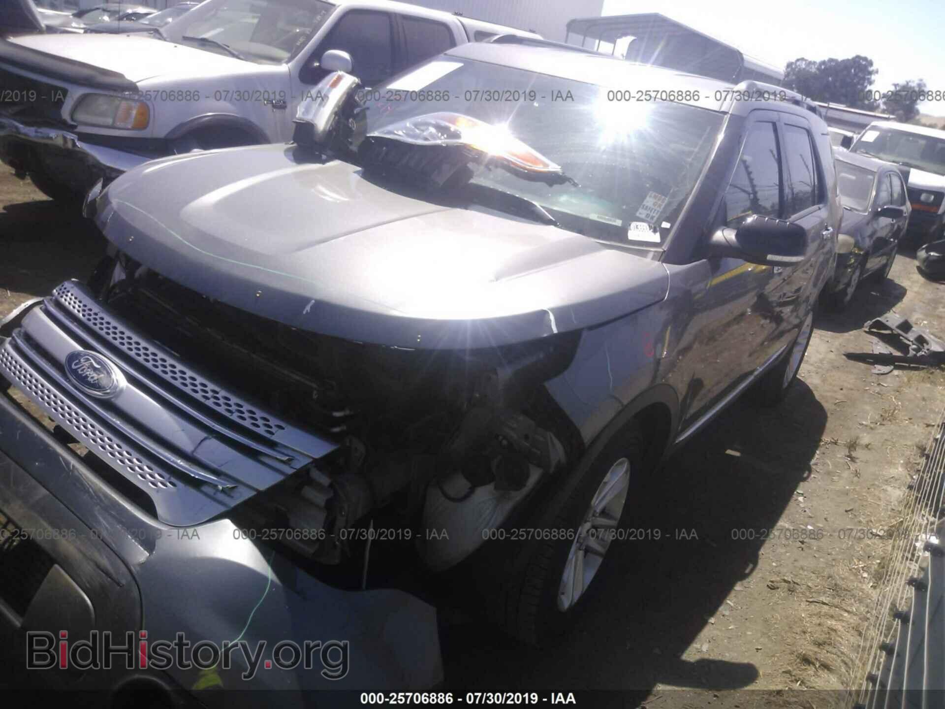 2014 FORD EXPLORER - VIN: 1FM5K7D89EGB73728 - Фото 2