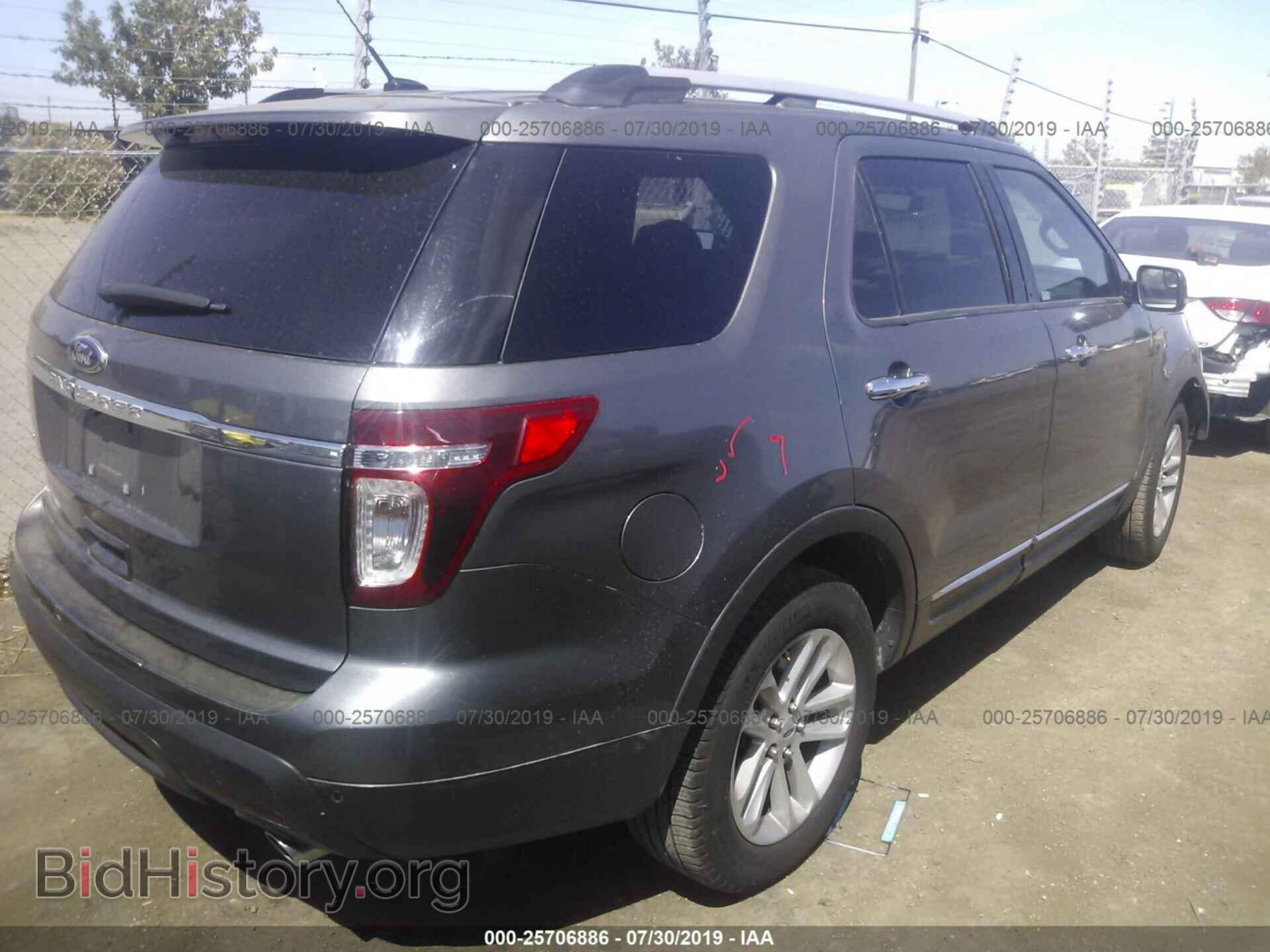 2014 FORD EXPLORER - VIN: 1FM5K7D89EGB73728 - Фото 4