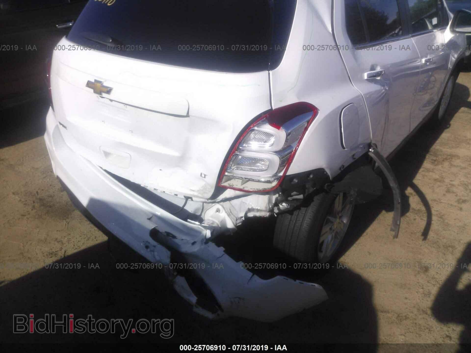 2017 CHEVROLET TRAX - VIN: 3GNCJLSBXHL222173 - Фото 6