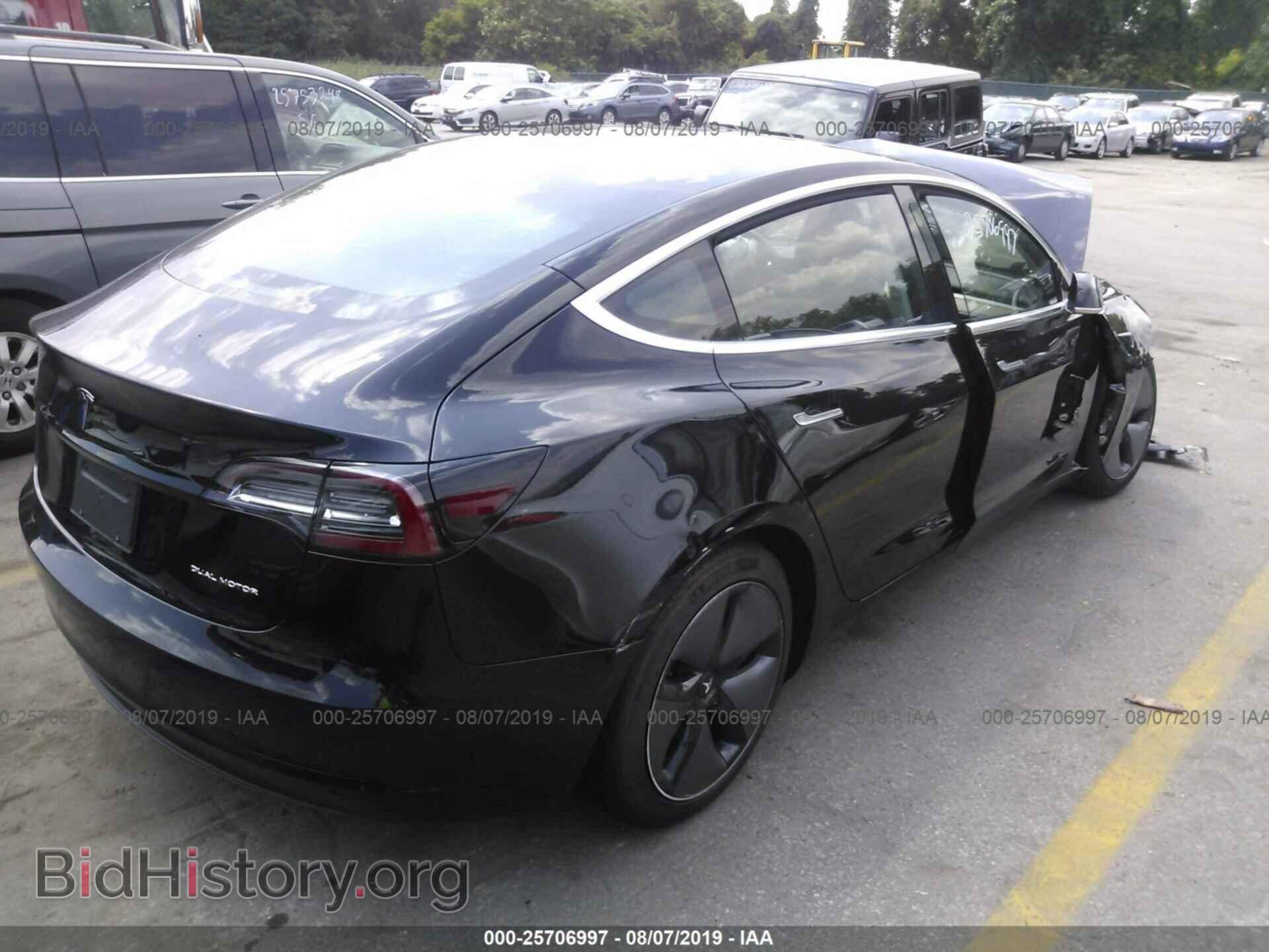 2019 TESLA MODEL 3 - VIN: 5YJ3E1EB3KF208943 - Фото 4