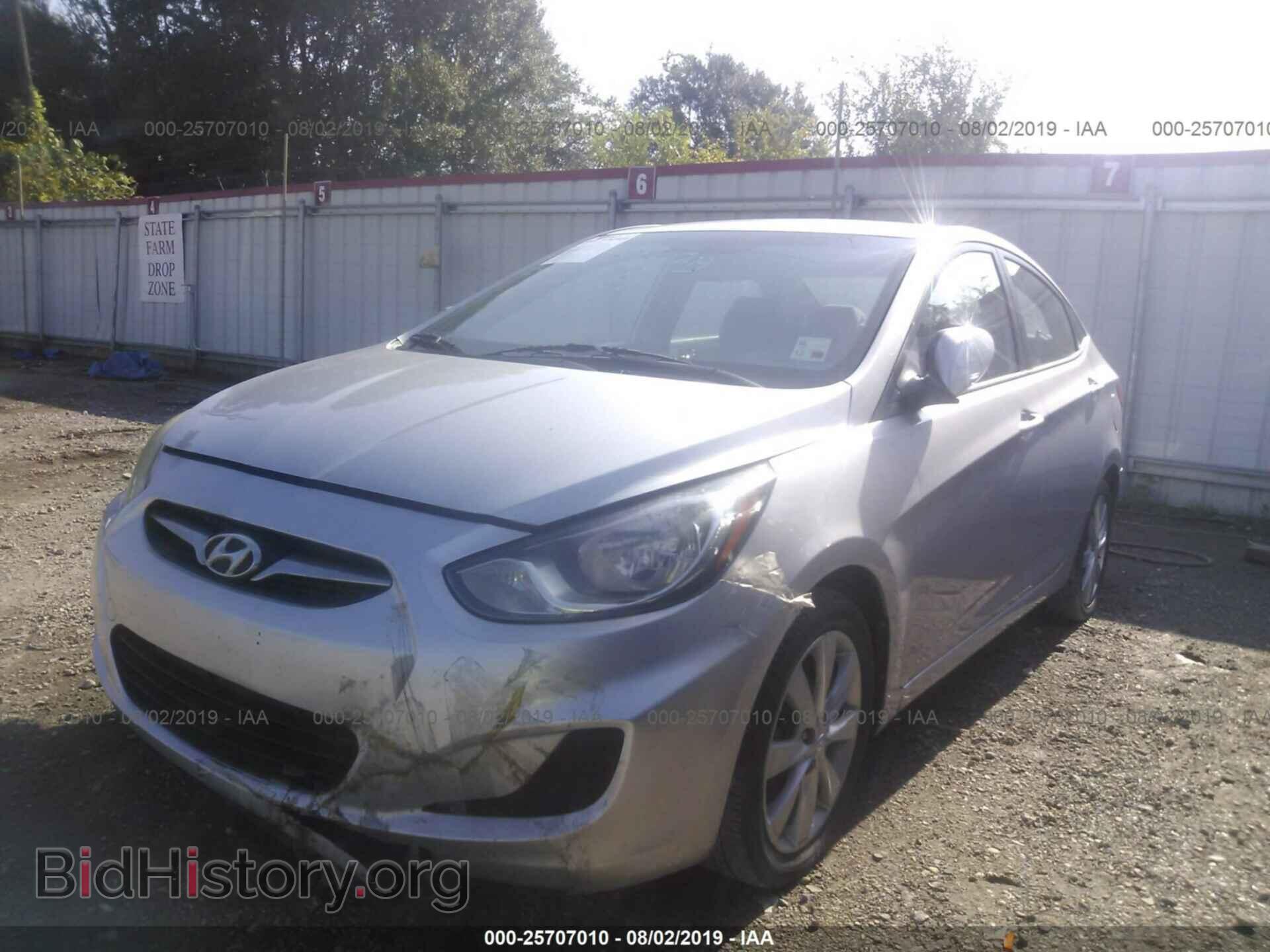 2012 HYUNDAI ACCENT - VIN: KMHCU4AE3CU262476 - Фото 6