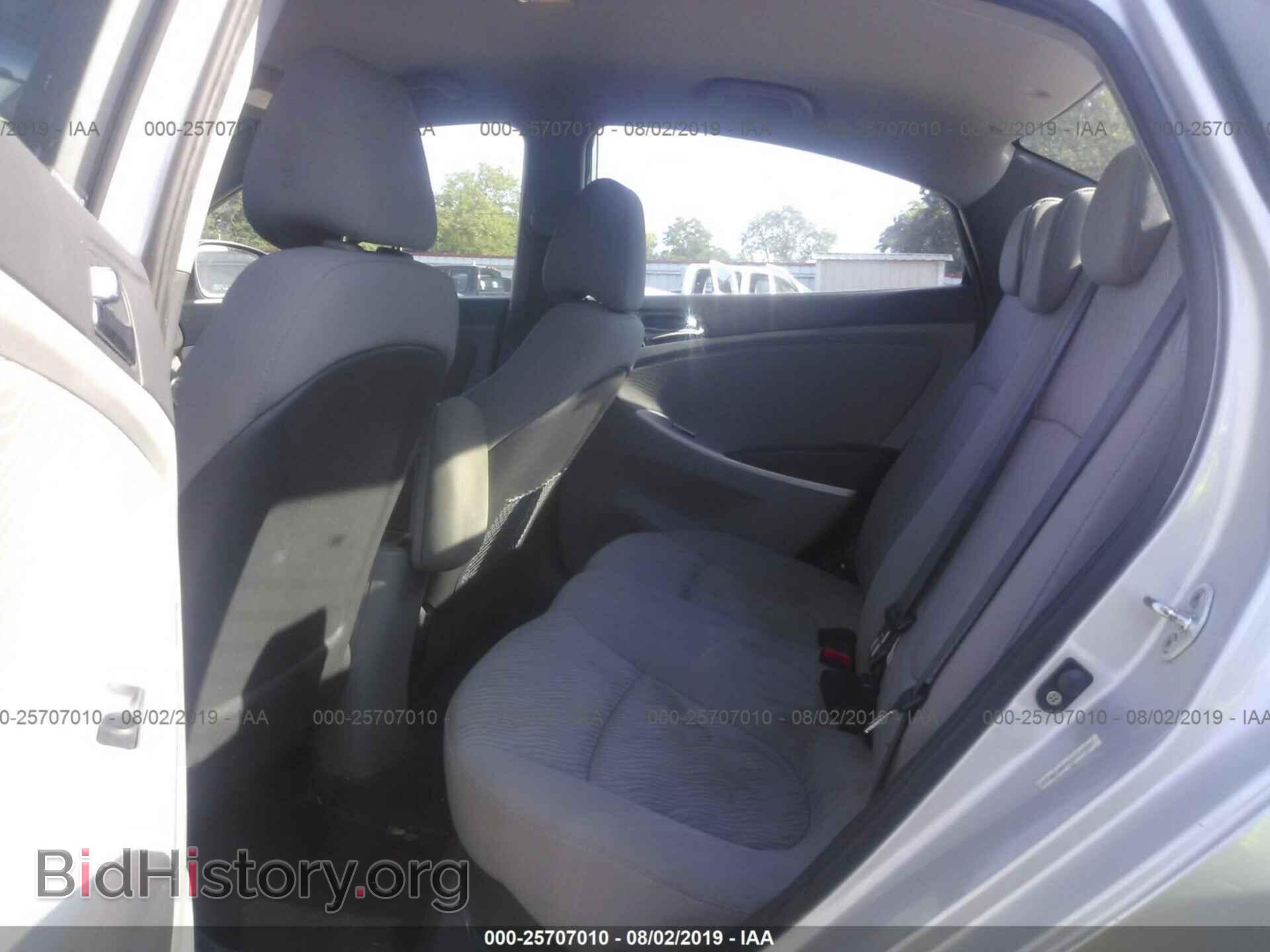2012 HYUNDAI ACCENT - VIN: KMHCU4AE3CU262476 - Фото 8