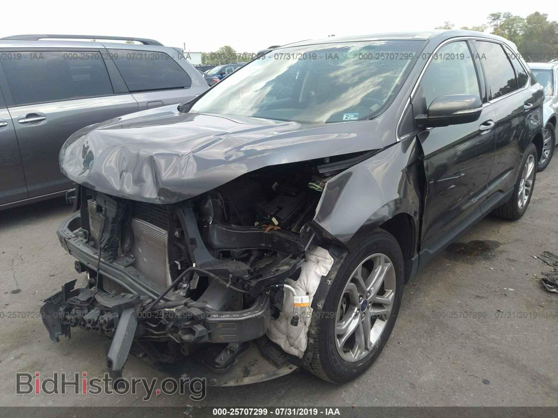 2016 FORD EDGE - VIN: 2FMPK4K84GBB22755 - Фото 2
