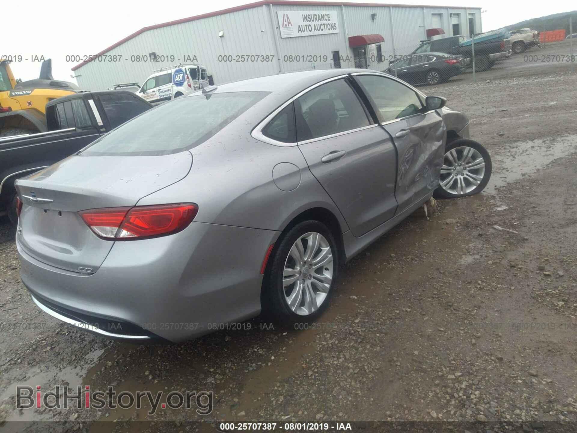 2016 CHRYSLER 200 - VIN: 1C3CCCABXGN102459 - Фото 4