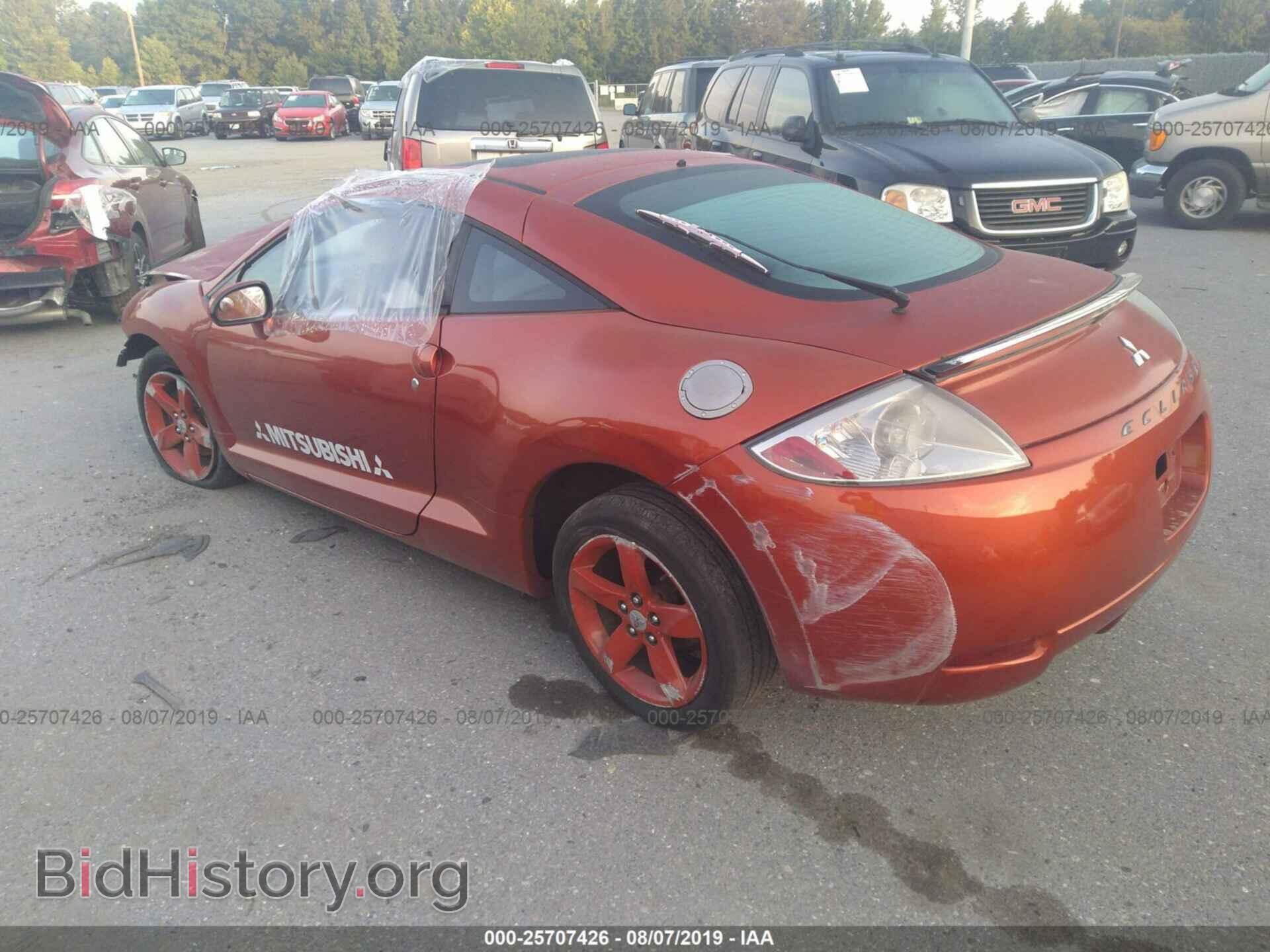 2007 MITSUBISHI ECLIPSE - VIN: 4A3AK24F37E034162 - Фото 3
