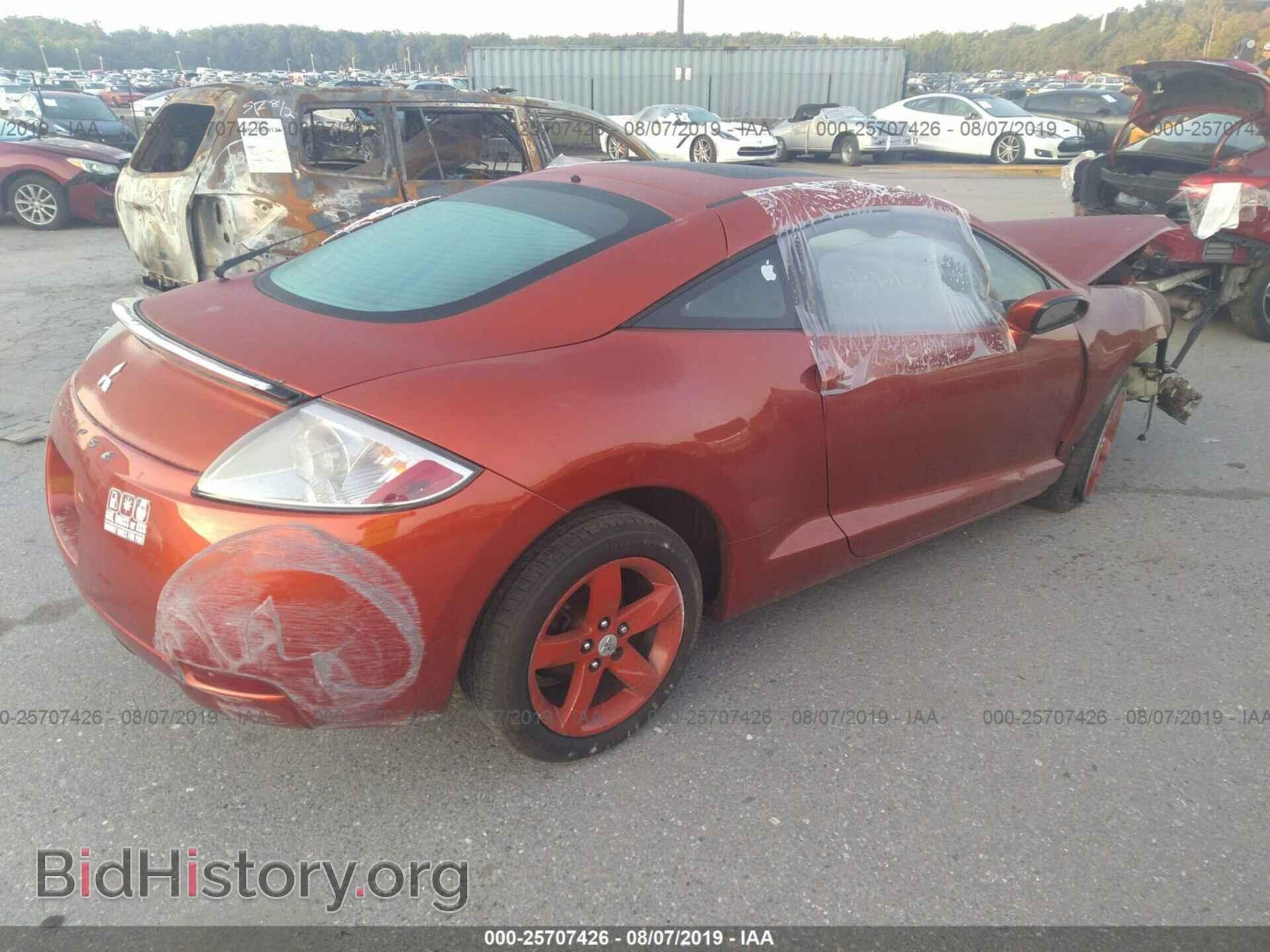2007 MITSUBISHI ECLIPSE - VIN: 4A3AK24F37E034162 - Фото 4
