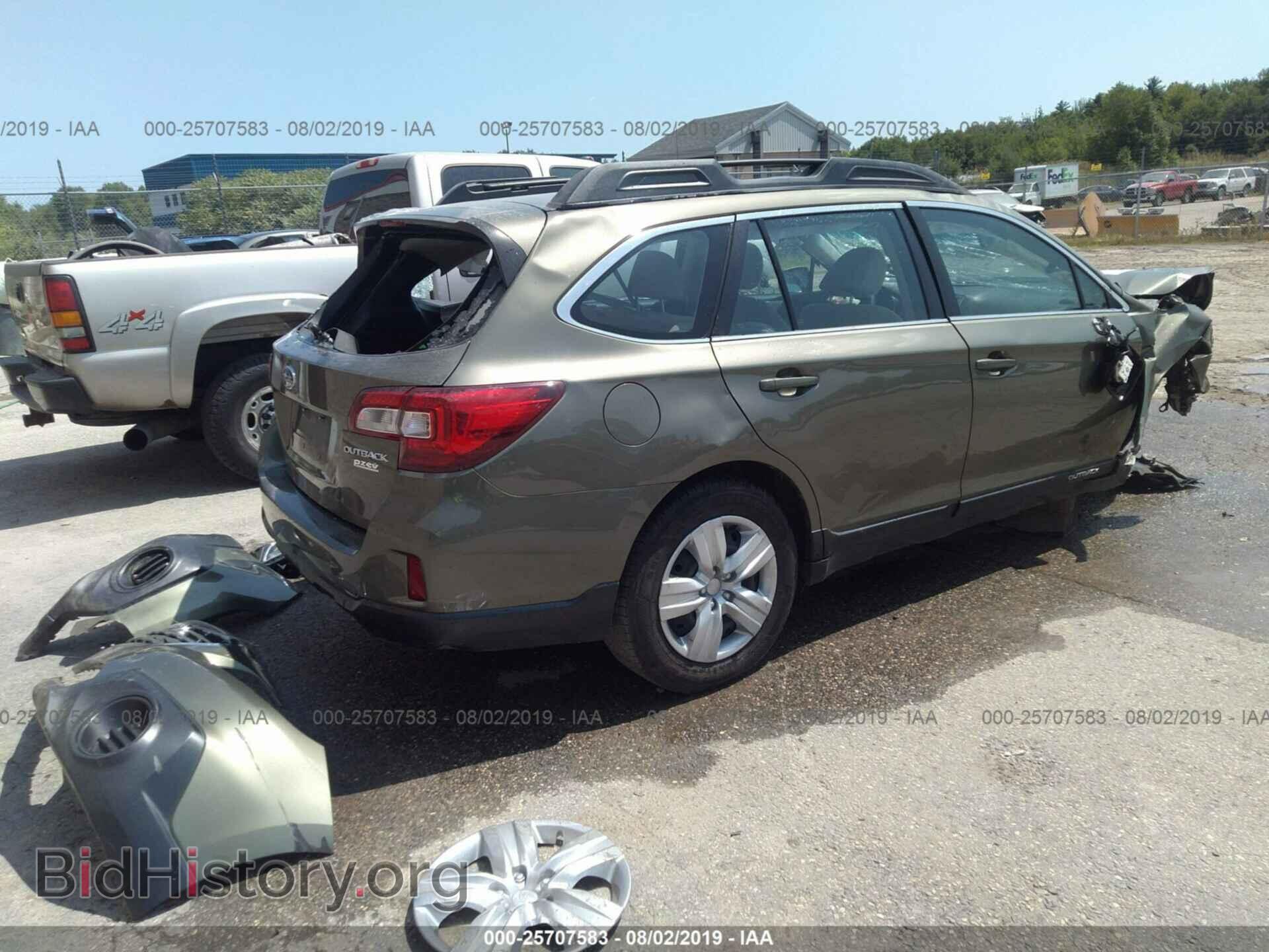 2016 SUBARU OUTBACK - VIN: 4S4BSAAC5G3356031 - Фото 4