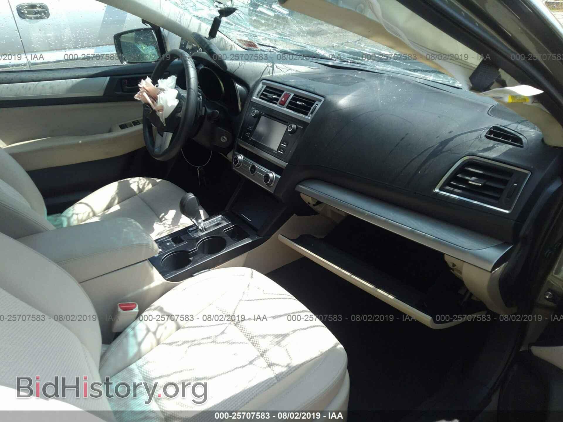 2016 SUBARU OUTBACK - VIN: 4S4BSAAC5G3356031 - Фото 5