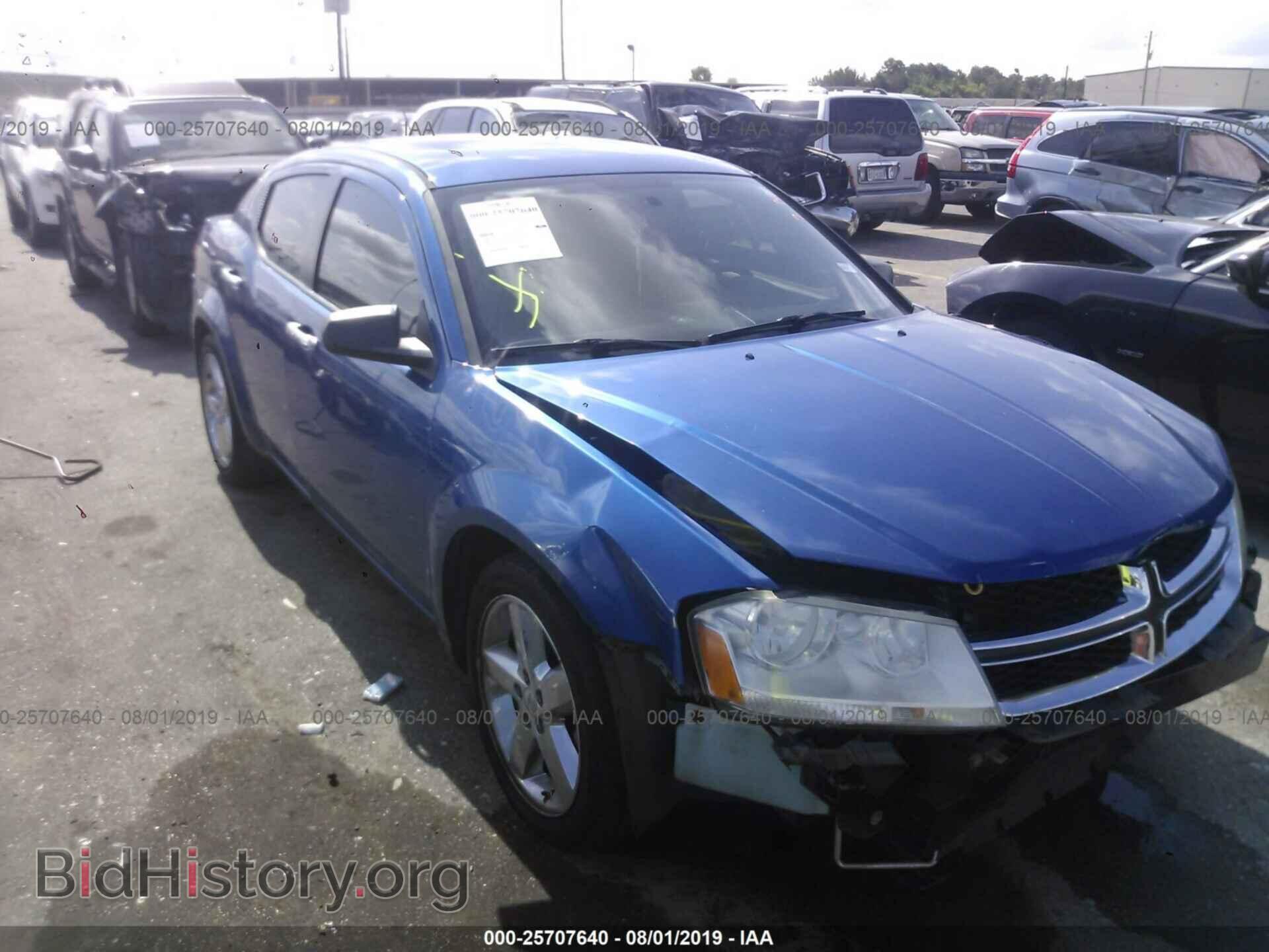 Photo 1C3CDZAB6DN534137 - DODGE AVENGER 2013
