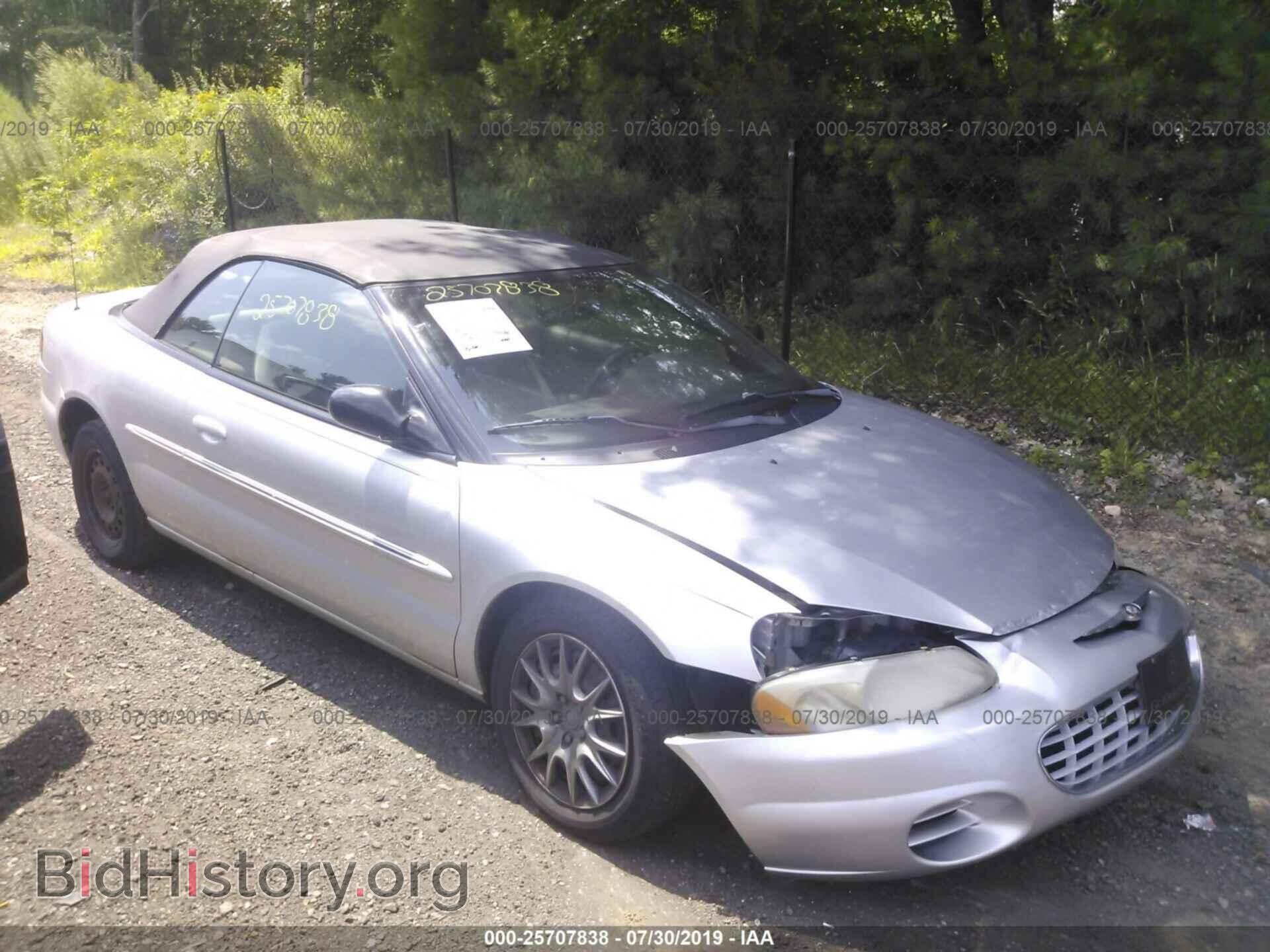 Photo 1C3EL45R32N273021 - CHRYSLER SEBRING 2002
