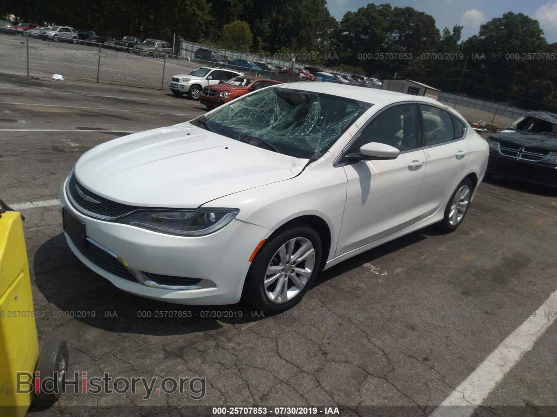 2015 CHRYSLER 200 - VIN: 1C3CCCAB2FN685060 - Фото 2