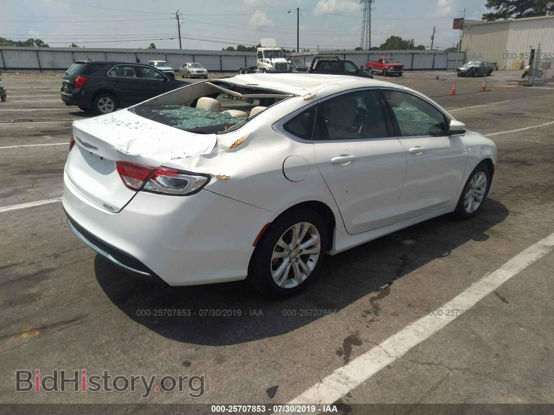 2015 CHRYSLER 200 - VIN: 1C3CCCAB2FN685060 - Фото 4