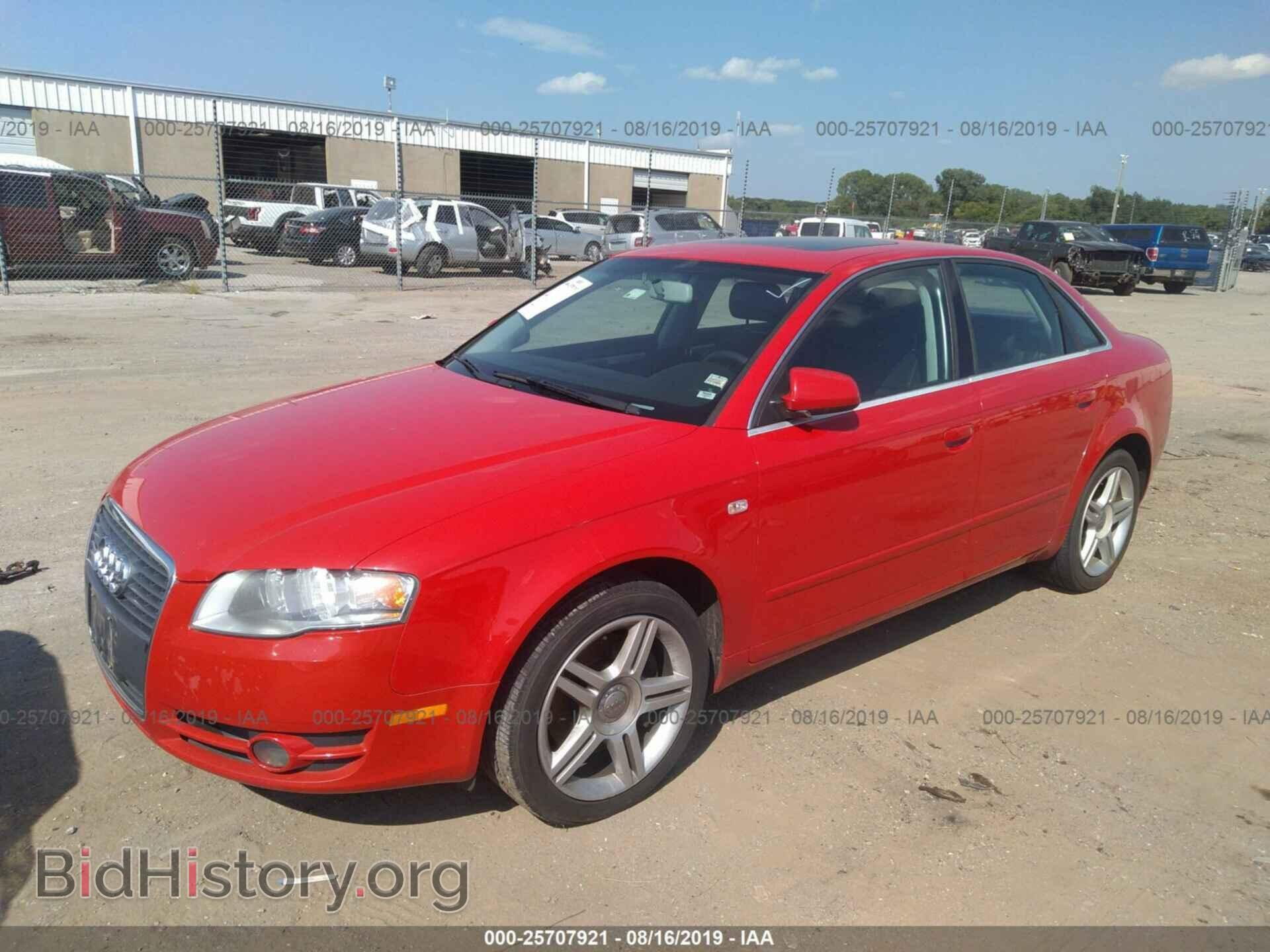 2007 AUDI A4 - VIN: WAUDF78E97A054357 - Фото 2