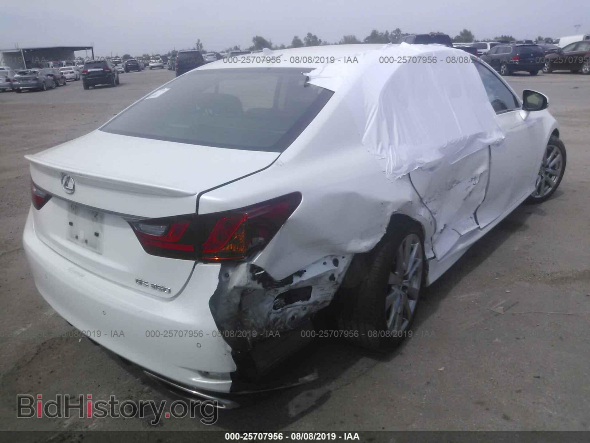 2014 LEXUS GS - VIN: JTHBE1BL7E5041452 - Фото 4