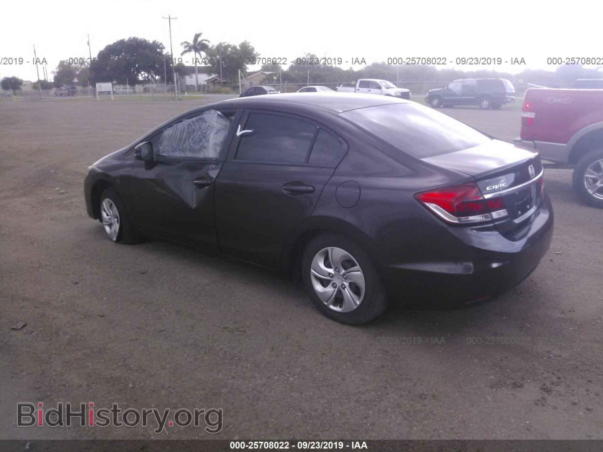 2013 HONDA CIVIC - VIN: 2HGFB2F55DH554592 - Фото 3