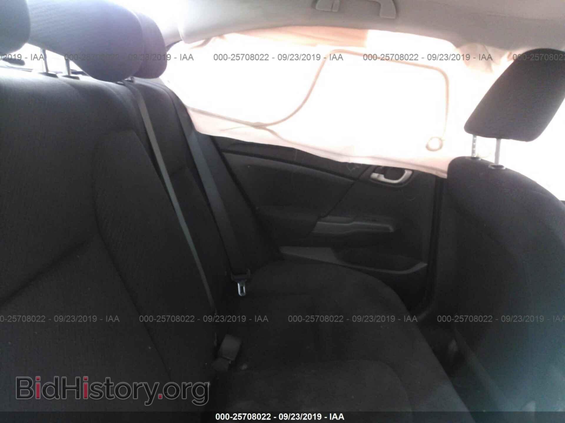 2013 HONDA CIVIC - VIN: 2HGFB2F55DH554592 - Фото 8