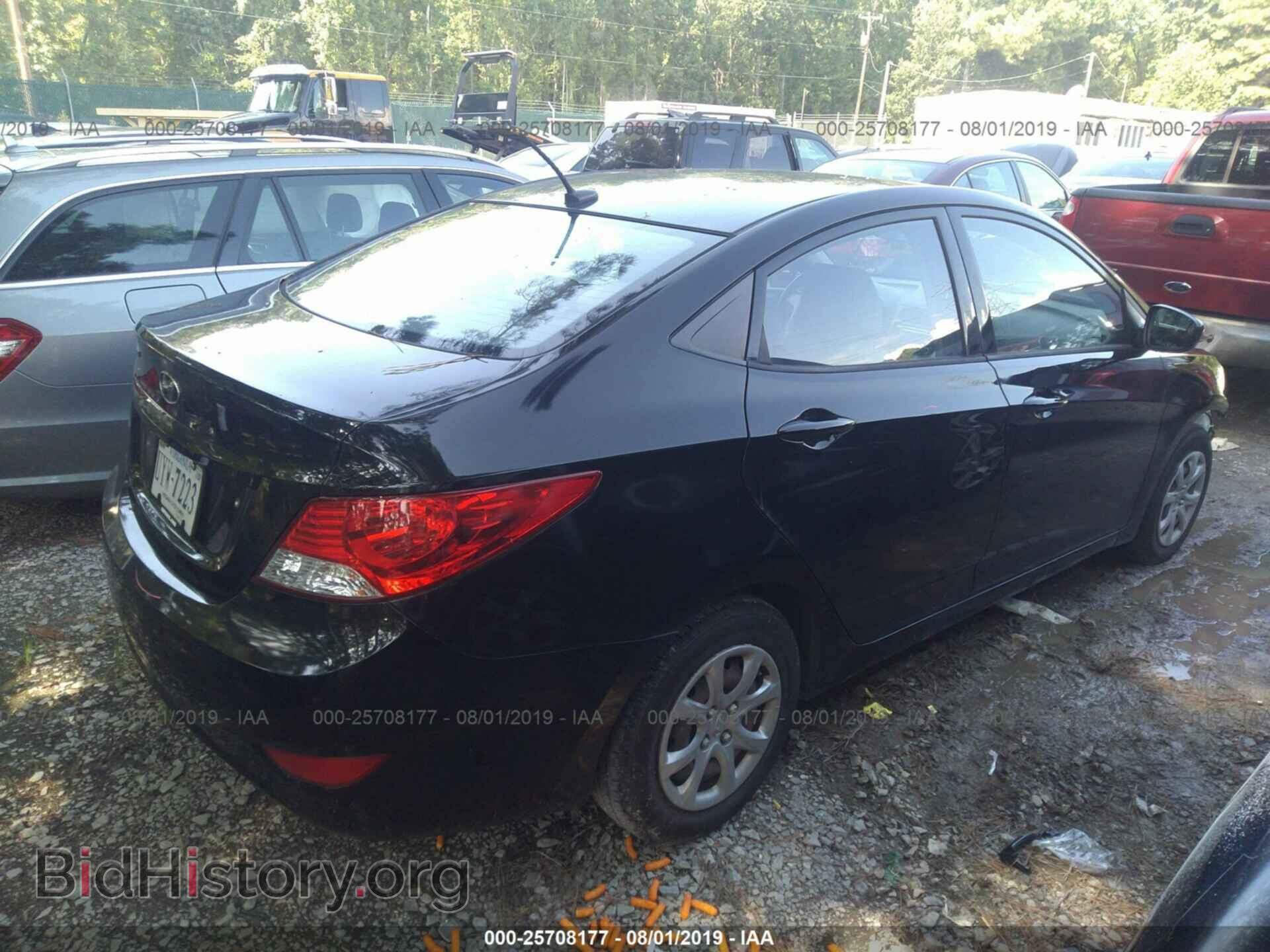 2012 HYUNDAI ACCENT - VIN: KMHCT4AE0CU070287 - Фото 4