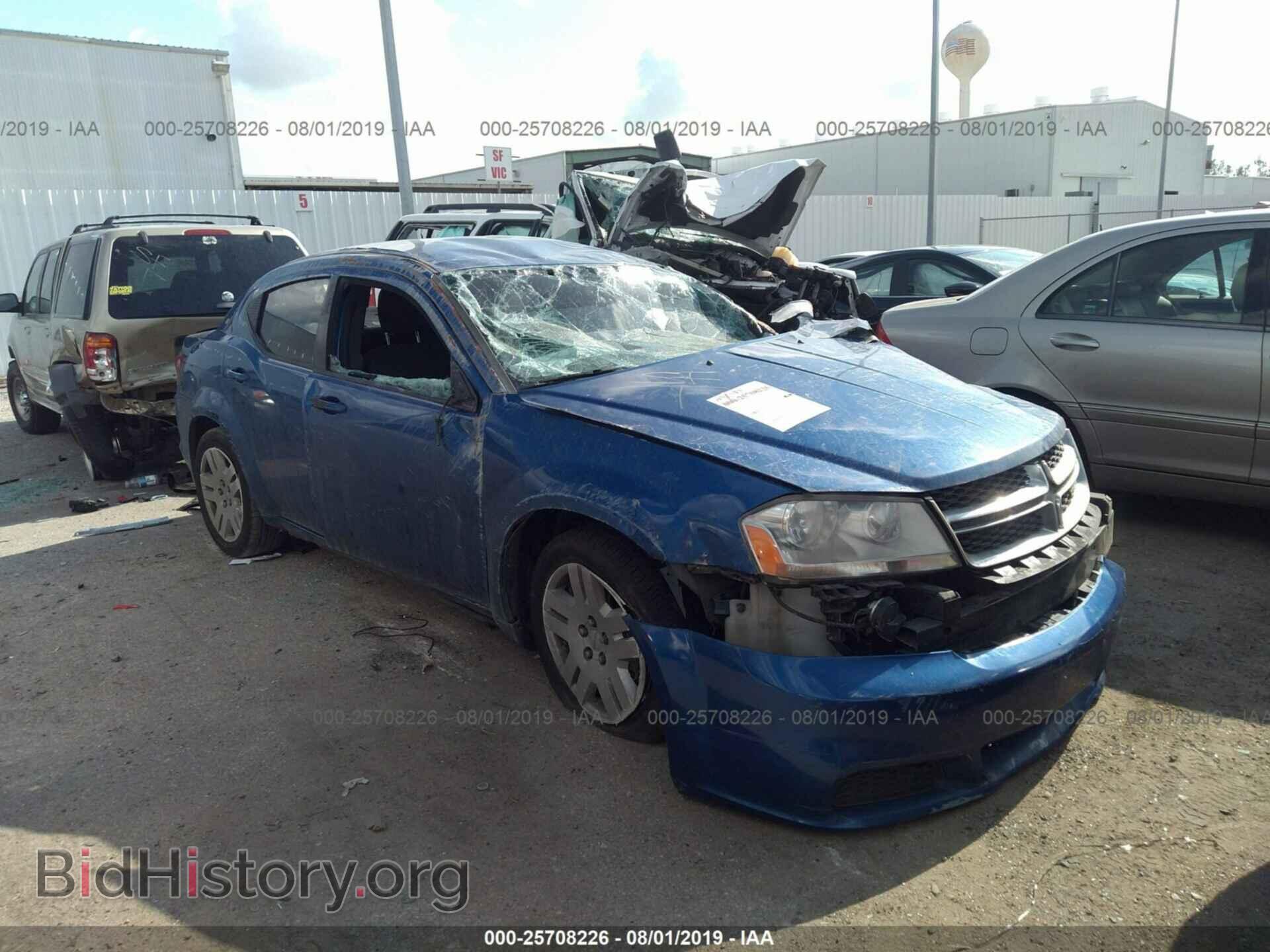 Photo 1C3CDZAB9DN753528 - DODGE AVENGER 2013