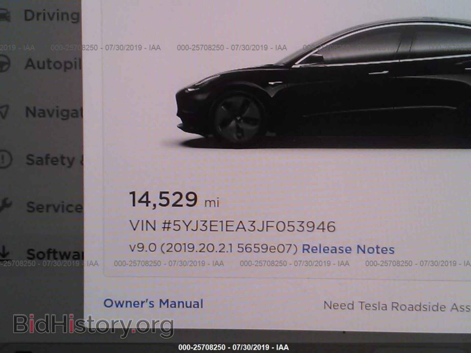 2018 TESLA MODEL 3 - VIN: 5YJ3E1EA3JF053946 - Фото 7