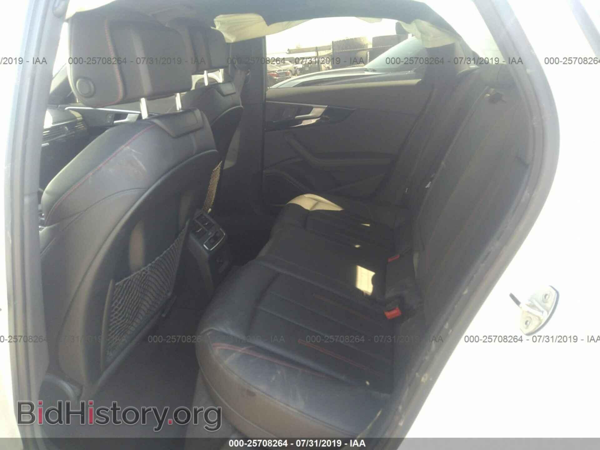 2018 AUDI A4 - VIN: WAUENAF44JN002603 - Фото 8