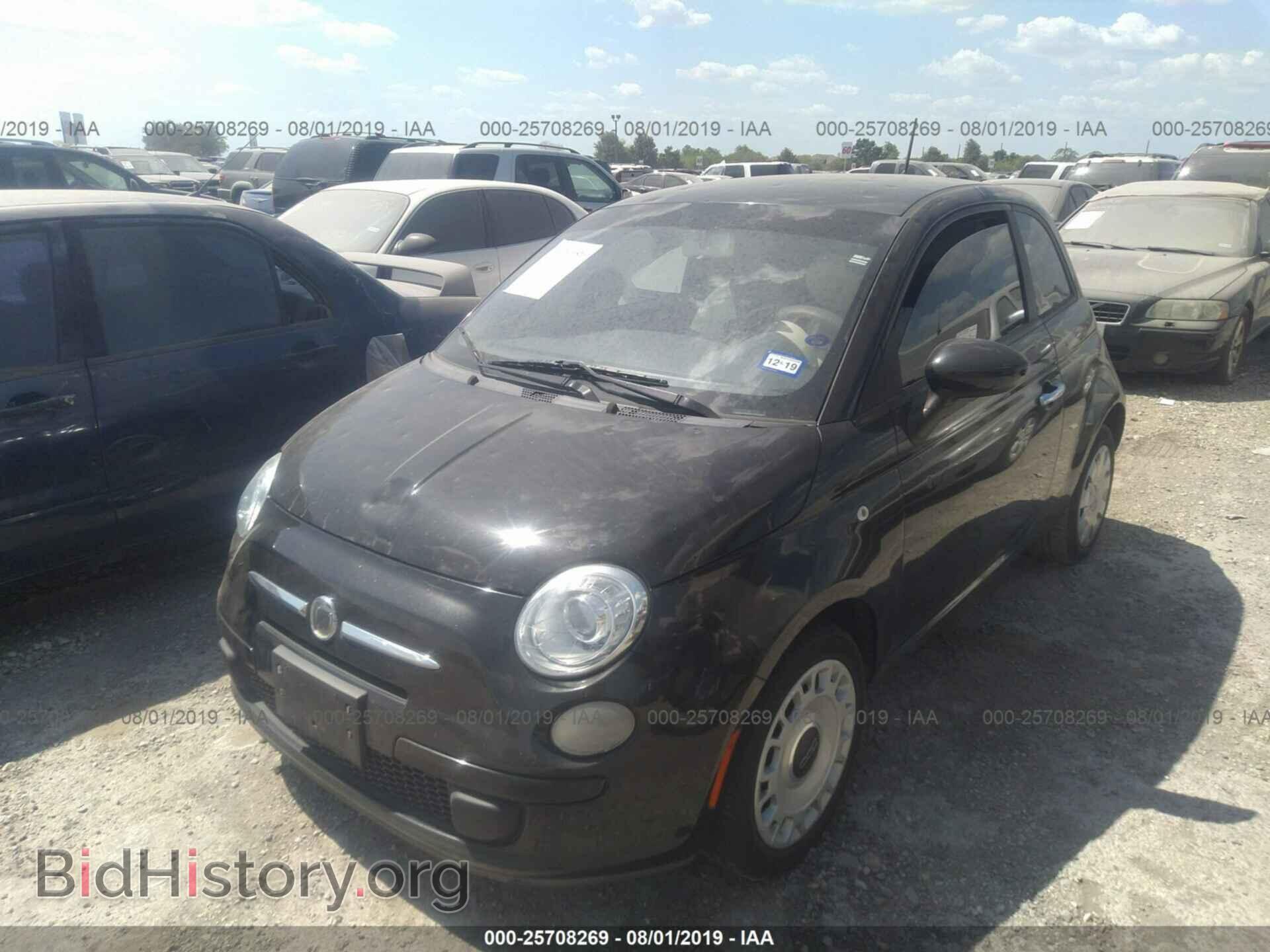 2012 FIAT 500 - VIN: 3C3CFFARXCT223329 - Фото 2