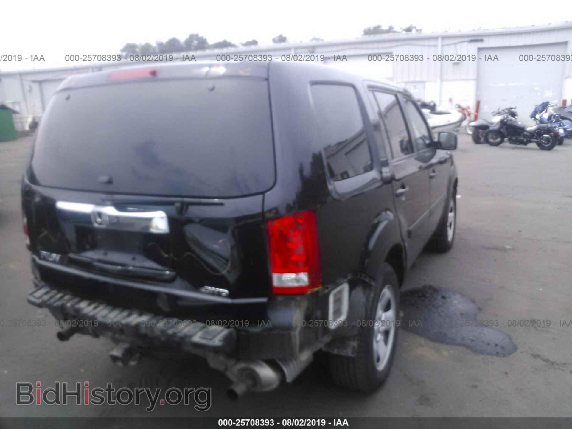 2012 HONDA PILOT - VIN: 5FNYF4H22CB069857 - Фото 4