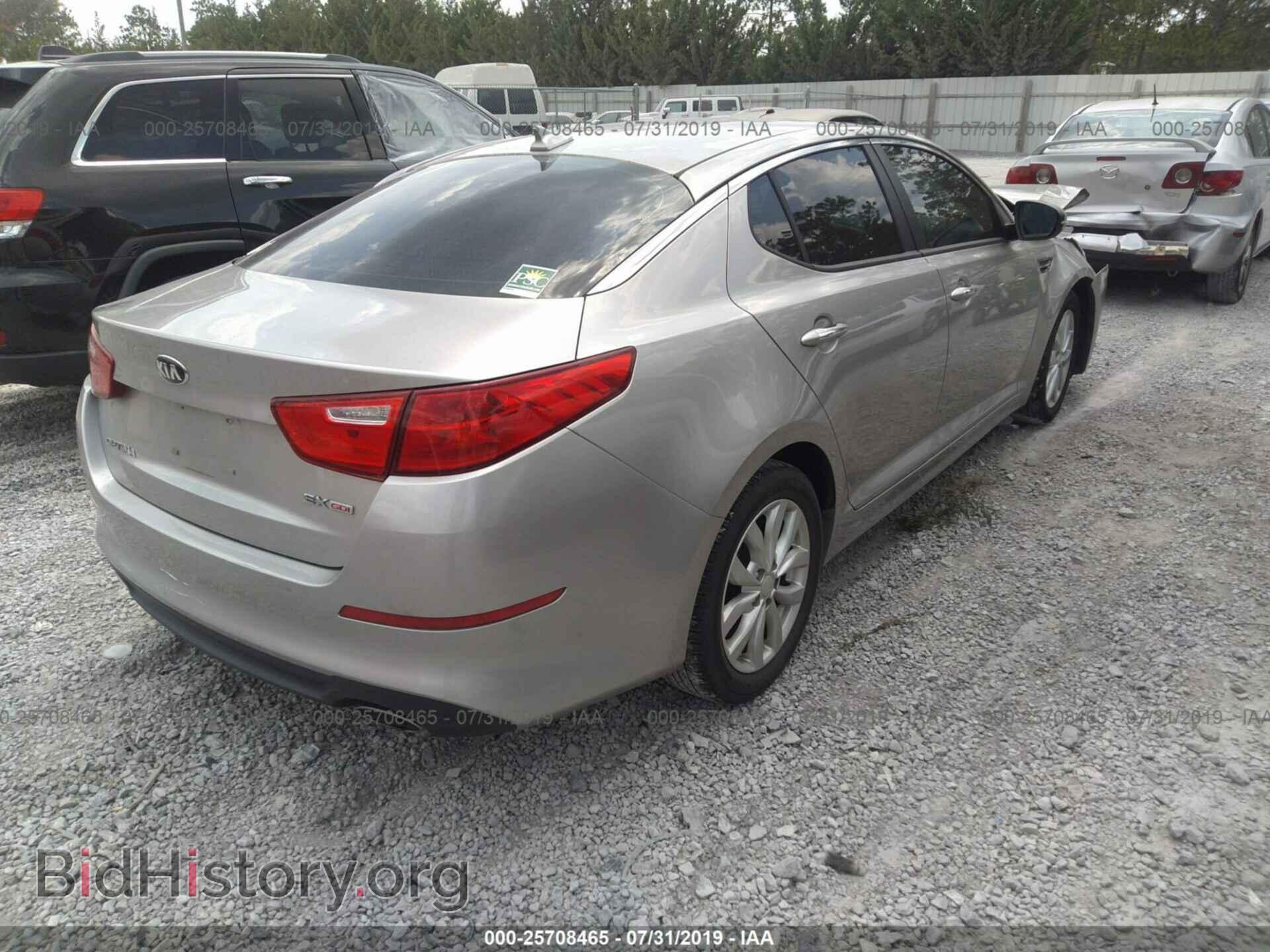 2014 KIA OPTIMA - VIN: 5XXGN4A71EG343036 - Фото 4