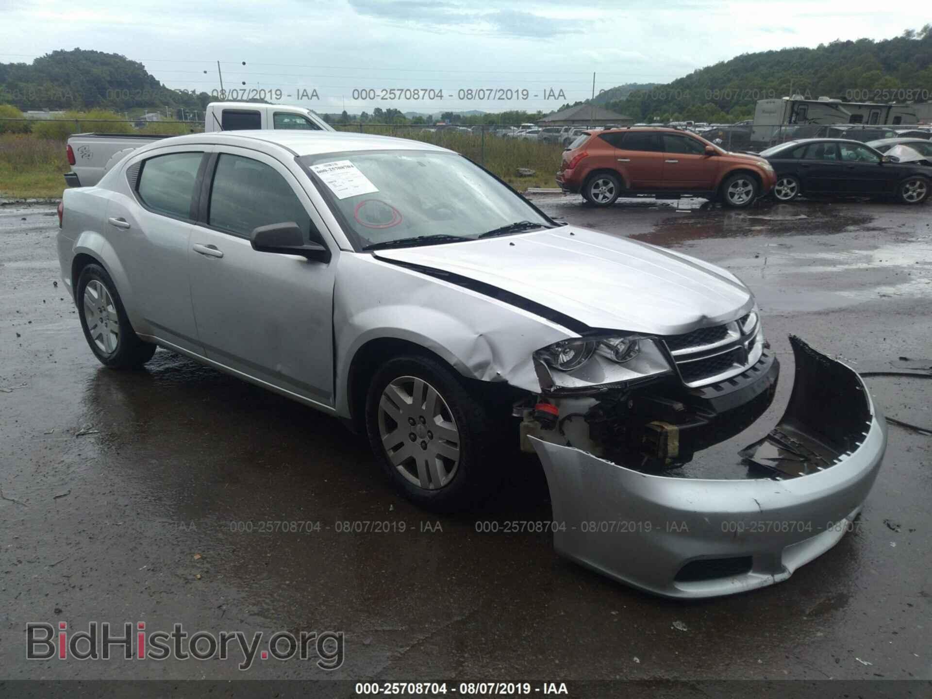 Photo 1C3CDZAB0CN224659 - DODGE AVENGER 2012