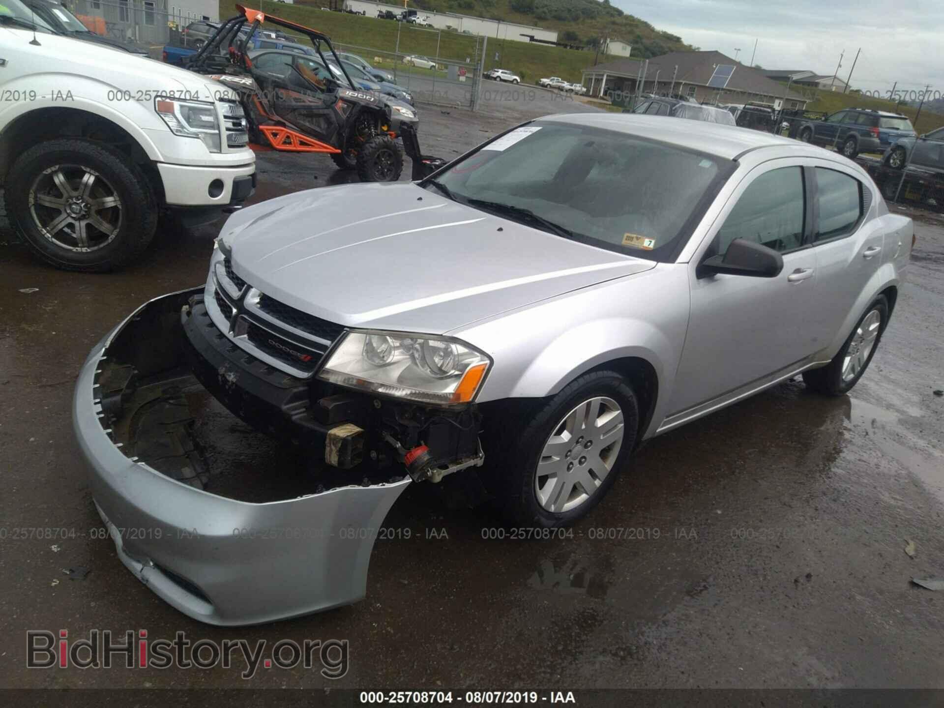 2012 DODGE AVENGER - VIN: 1C3CDZAB0CN224659 - Фото 2