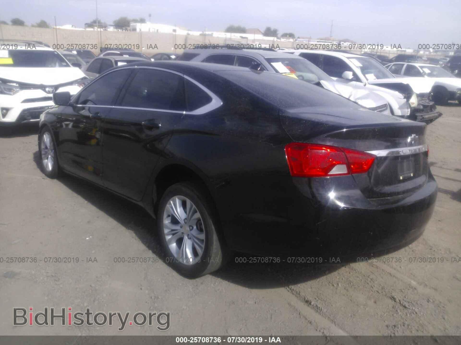 2014 CHEVROLET IMPALA - VIN: 1G1125S39EU111383 - Фото 3