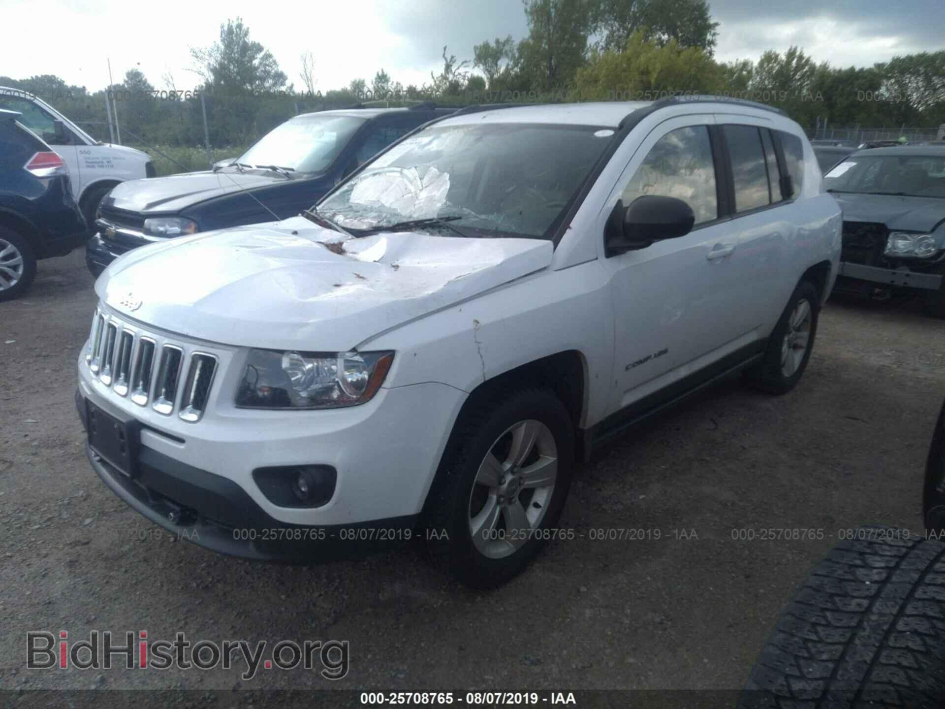 2014 JEEP COMPASS - VIN: 1C4NJDBB2ED841357 - Photo 2