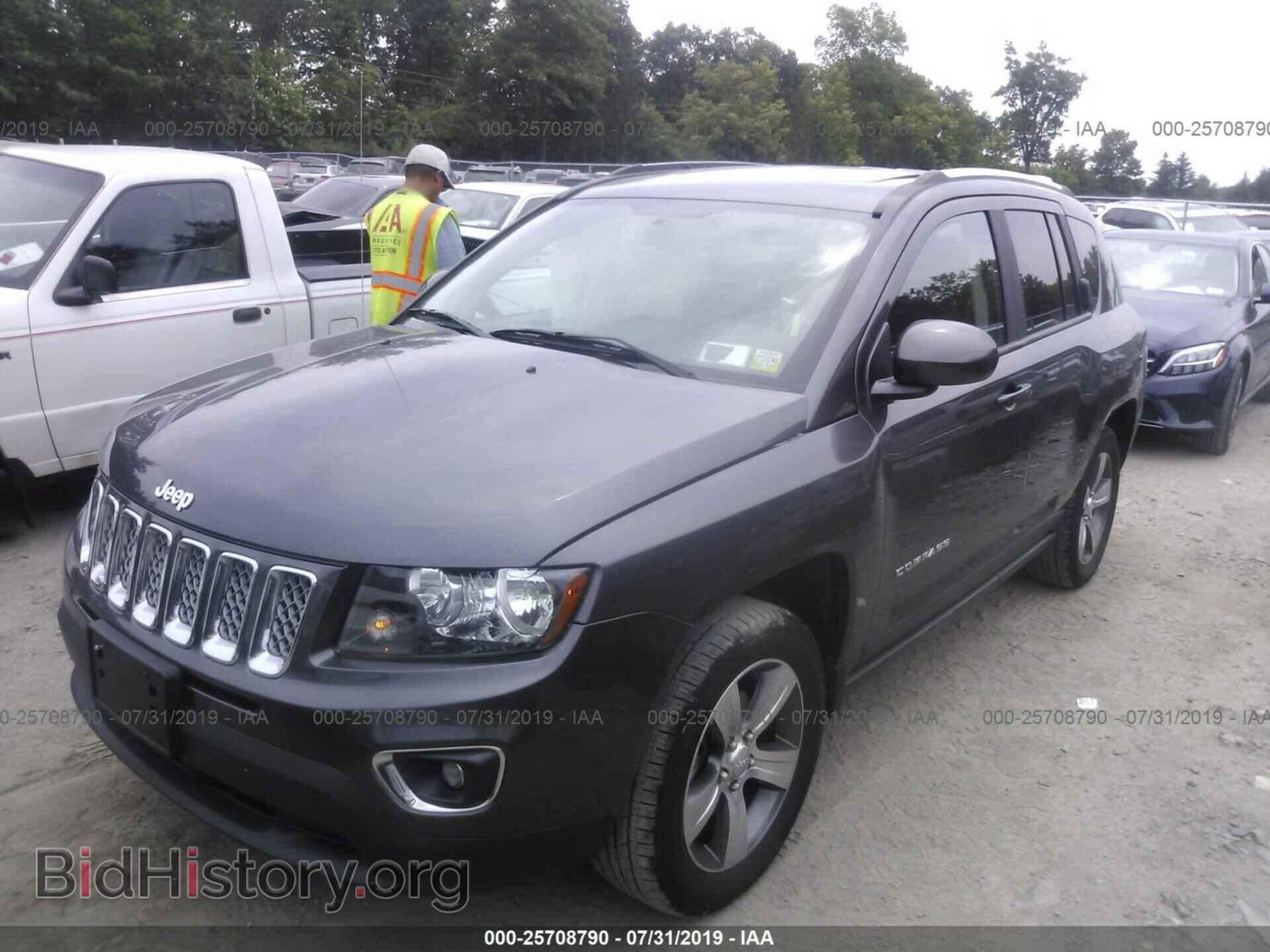 2017 JEEP COMPASS - VIN: 1C4NJDEB3HD137121 - Фото 2