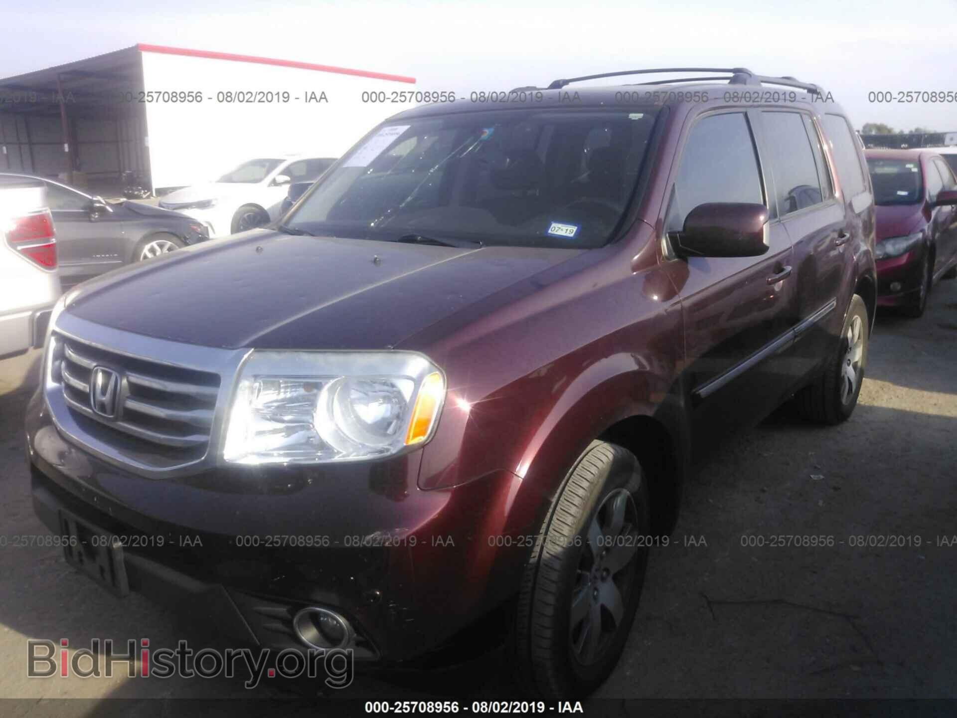 2013 HONDA PILOT - VIN: 5FNYF3H90DB030449 - Фото 2