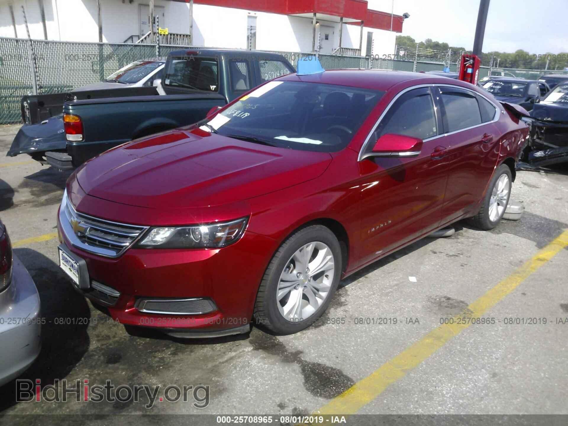 2014 CHEVROLET IMPALA - VIN: 2G1125S38E9138586 - Фото 2