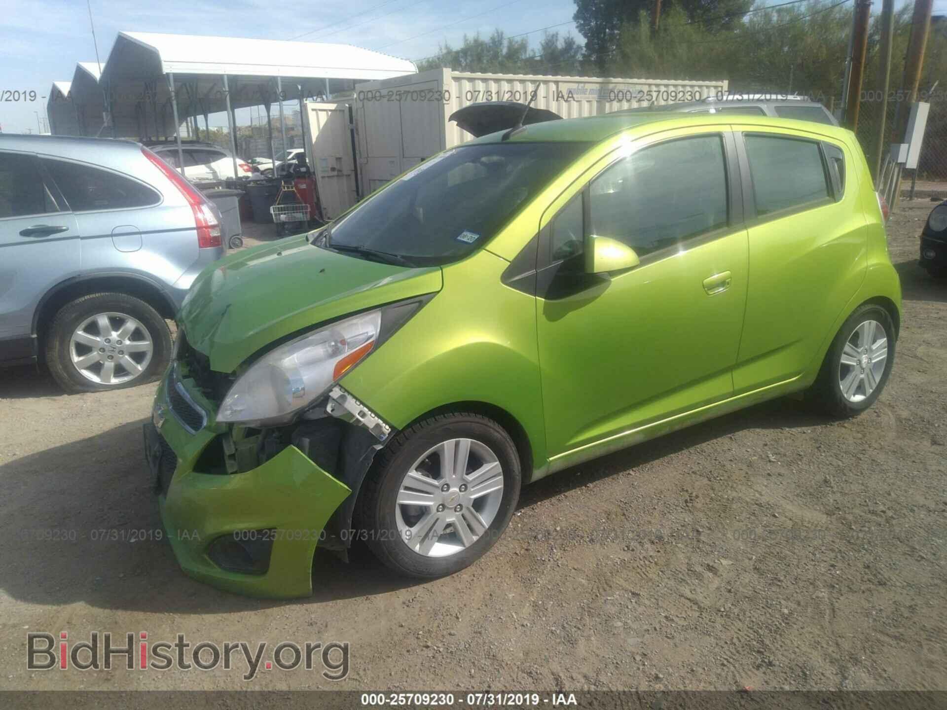 2014 CHEVROLET SPARK - VIN: KL8CD6S9XEC542494 - Фото 2