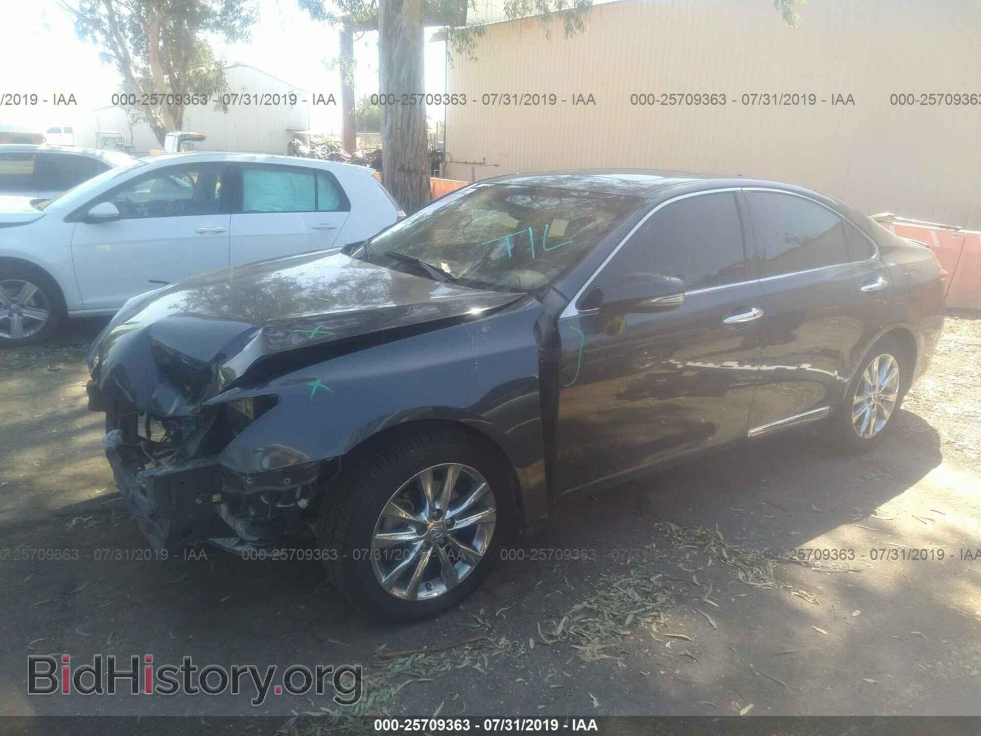 2011 LEXUS ES - VIN: JTHBK1EG1B2452656 - Фото 2