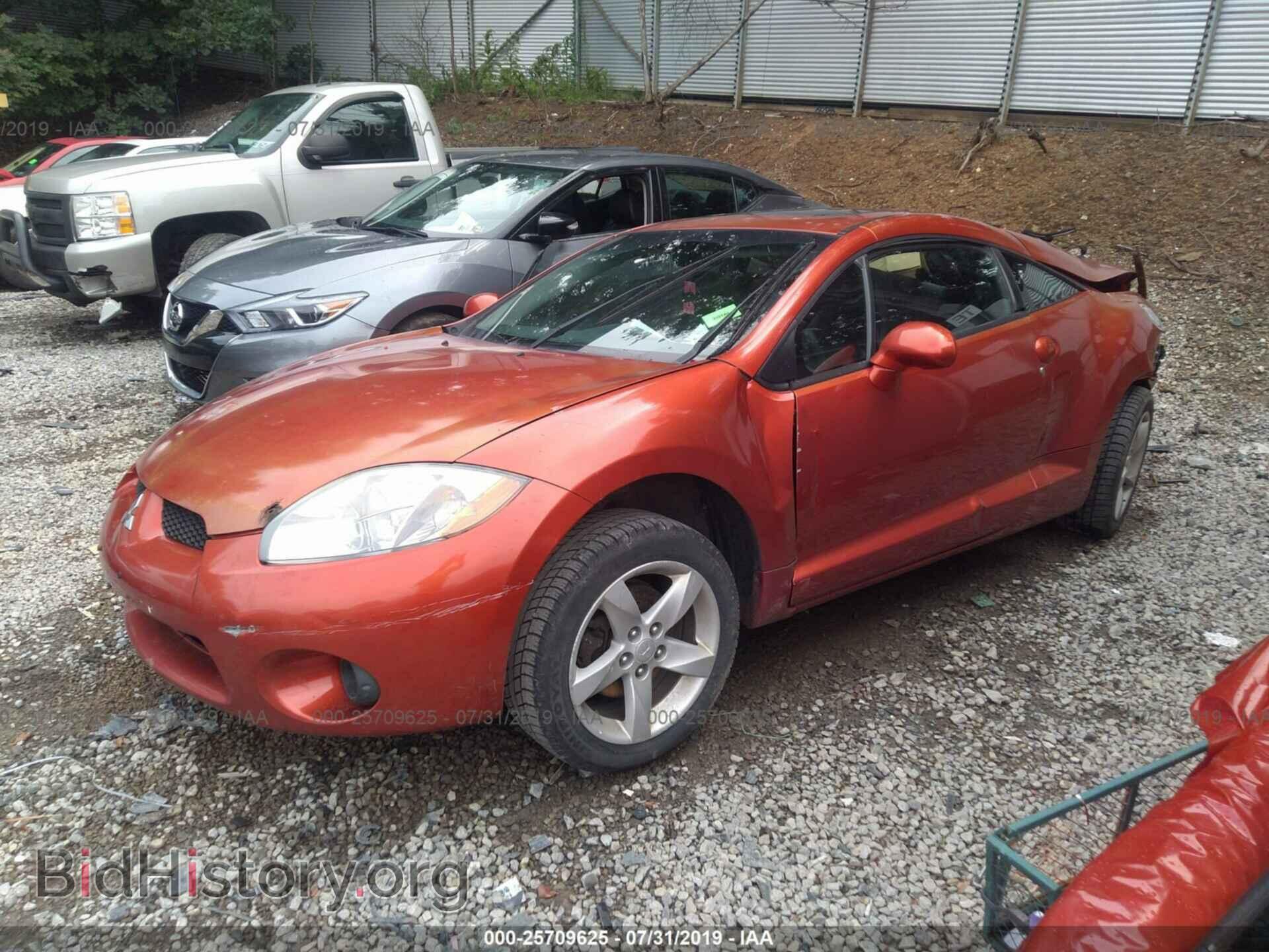 2006 MITSUBISHI ECLIPSE - VIN: 4A3AK24F26E052781 - Фото 2