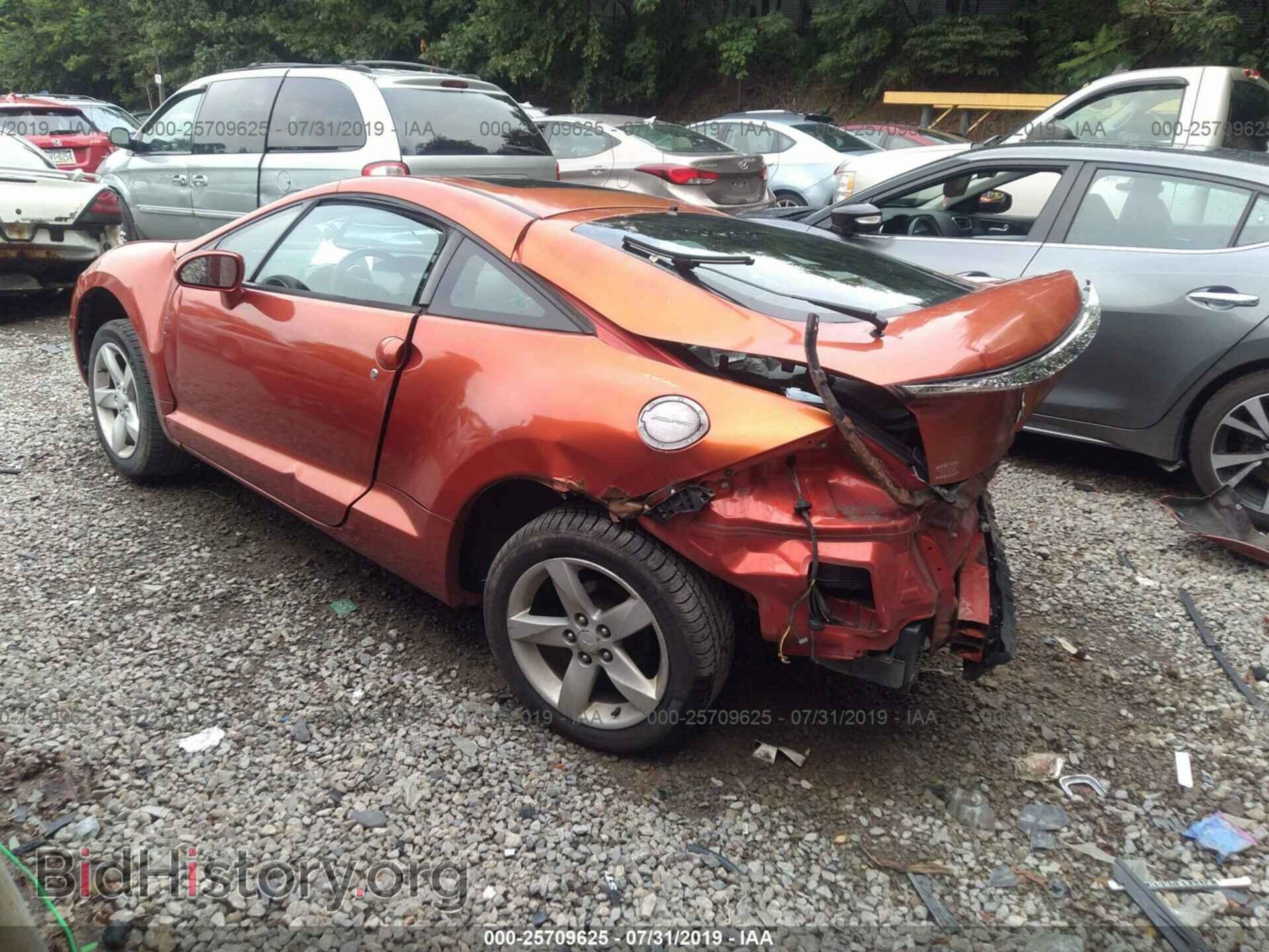 2006 MITSUBISHI ECLIPSE - VIN: 4A3AK24F26E052781 - Фото 3