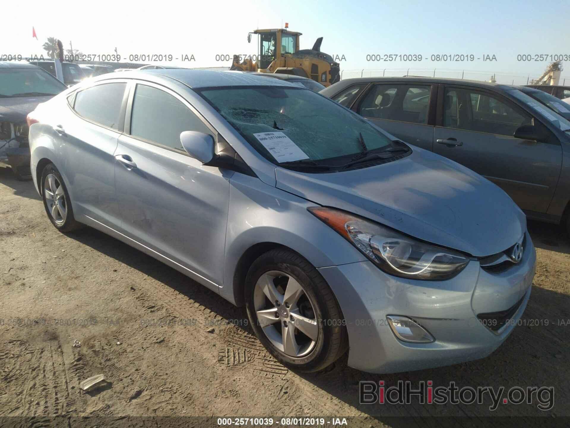 Photo KMHDH4AE5DU847117 - HYUNDAI ELANTRA 2013