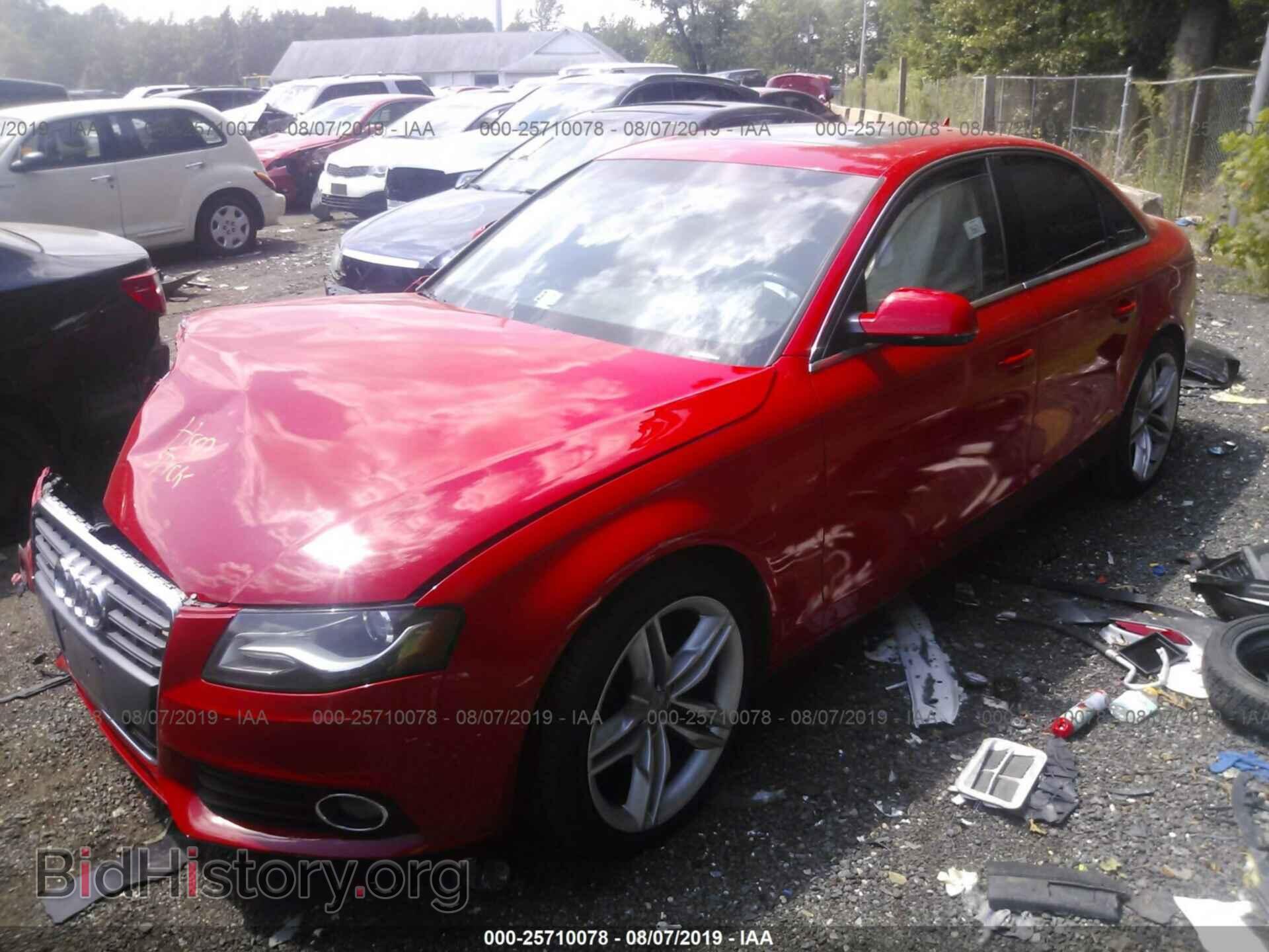 2011 AUDI A4 - VIN: WAUHFAFL5BA085016 - Photo 2
