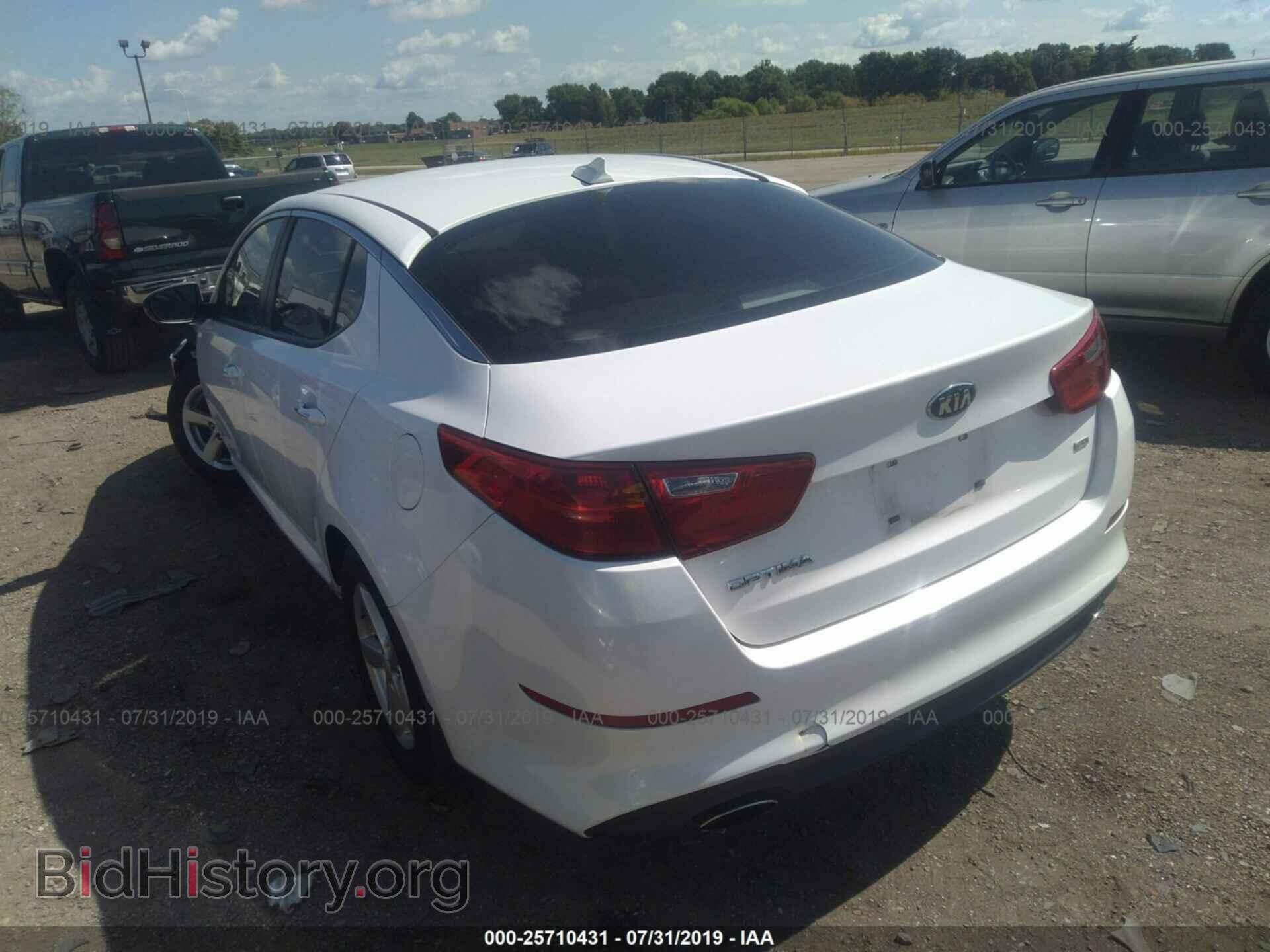 2014 KIA OPTIMA - VIN: KNAGM4A77E5479675 - Фото 3