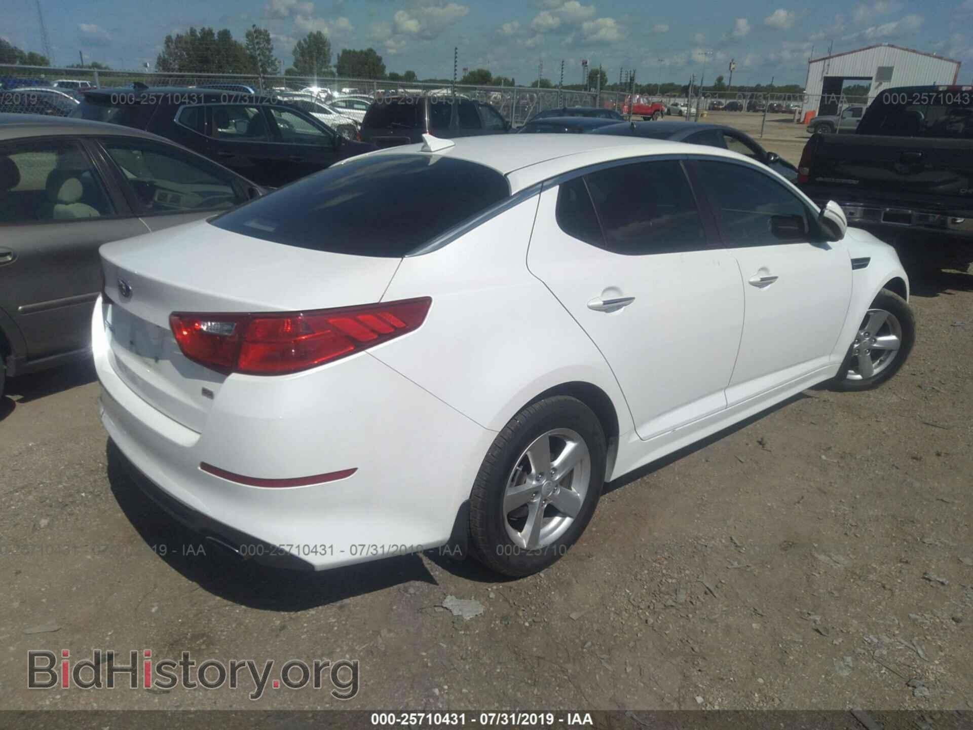 2014 KIA OPTIMA - VIN: KNAGM4A77E5479675 - Фото 4
