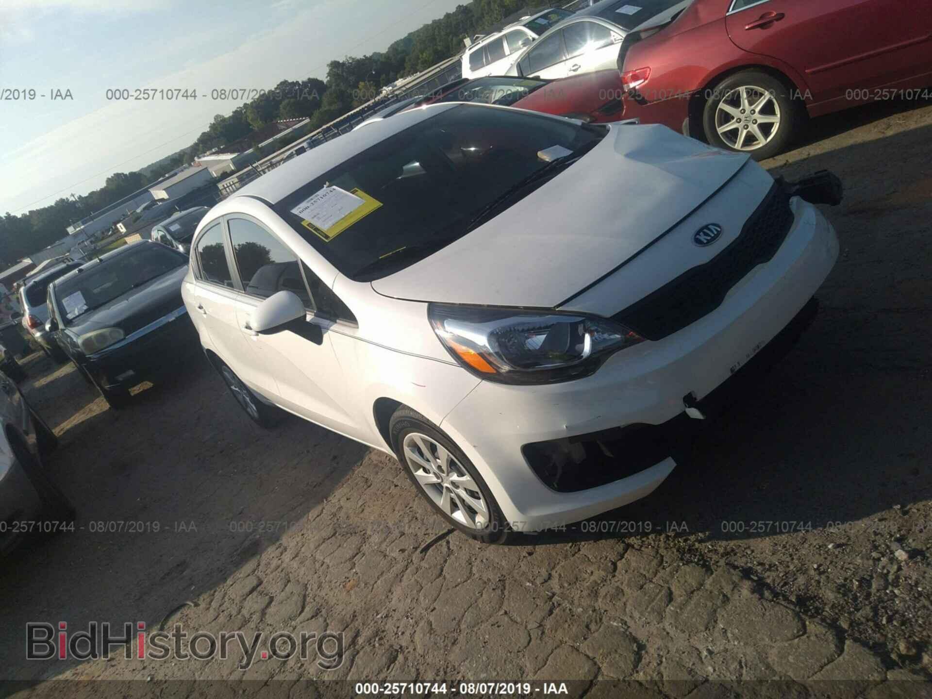 Фотография KNADM4A32G6648143 - KIA RIO 2016