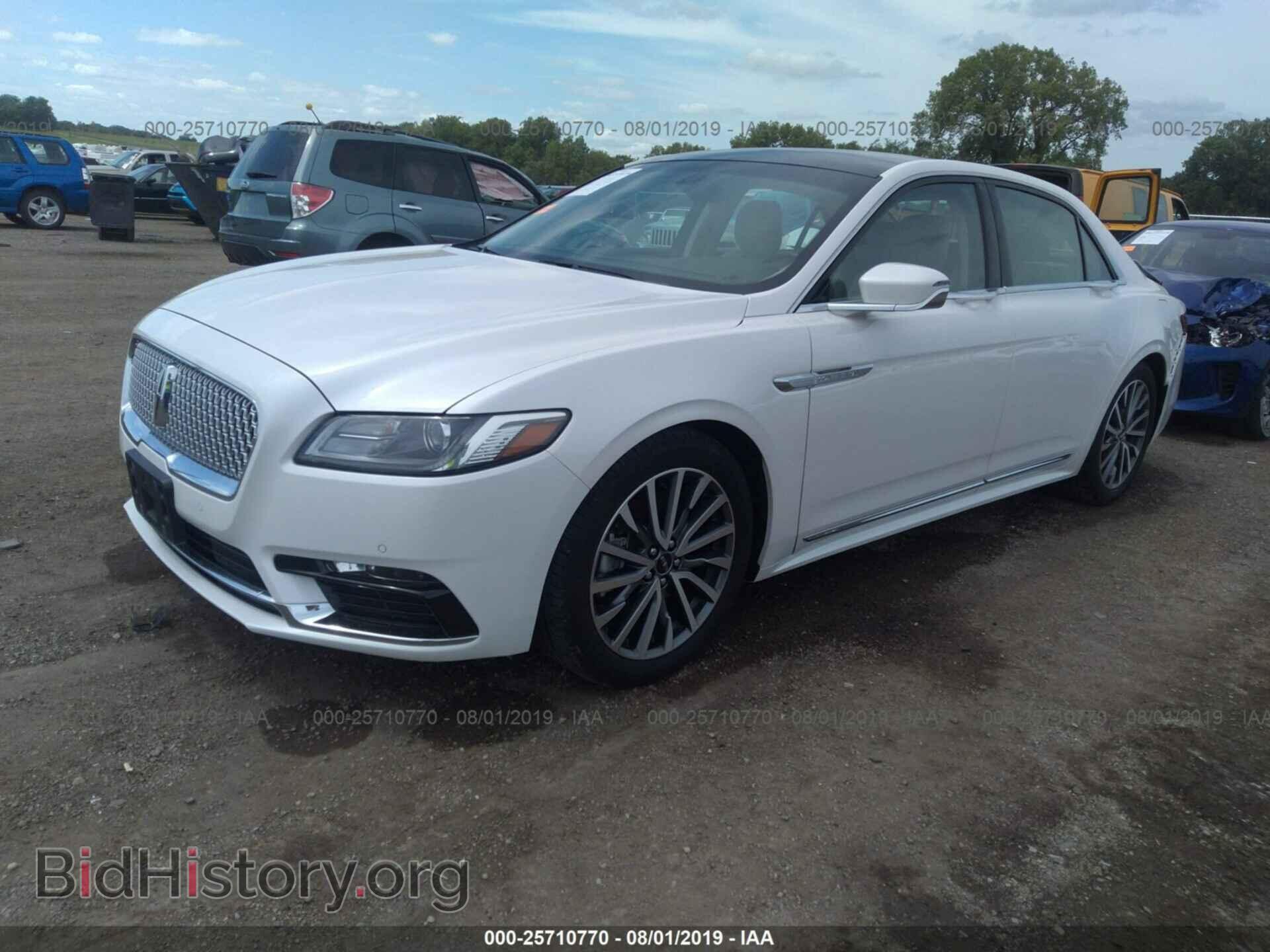 2017 LINCOLN CONTINENTAL - VIN: 1LN6L9TK2H5600869 - Photo 2