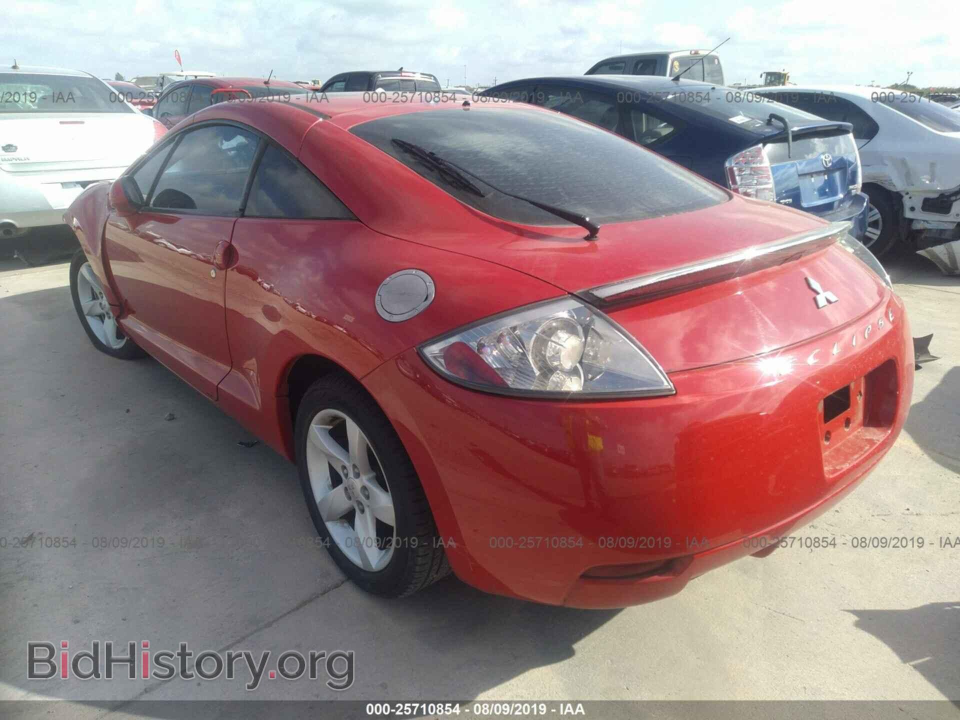 2007 MITSUBISHI ECLIPSE - VIN: 4A3AK24FX7E003393 - Фото 3