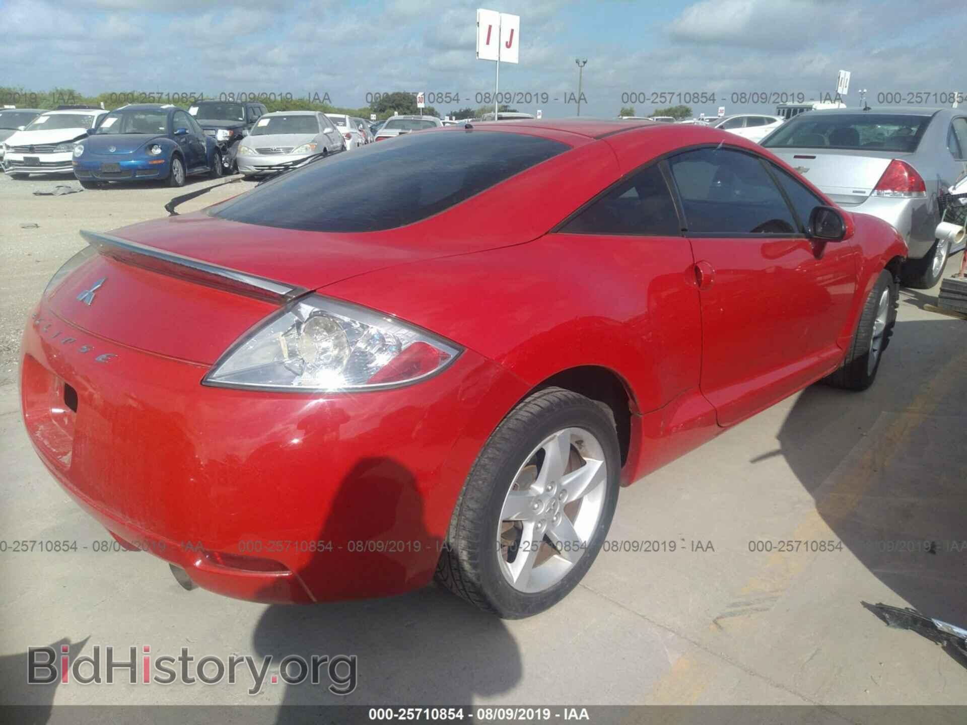 2007 MITSUBISHI ECLIPSE - VIN: 4A3AK24FX7E003393 - Фото 4