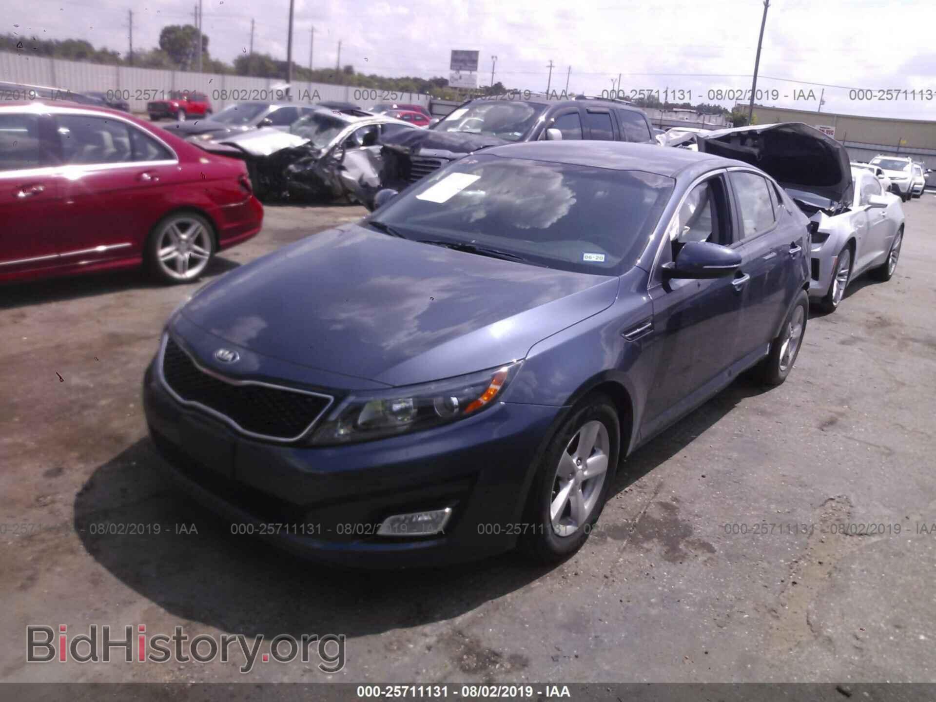2015 KIA OPTIMA - VIN: 5XXGM4A71FG482300 - Фото 2